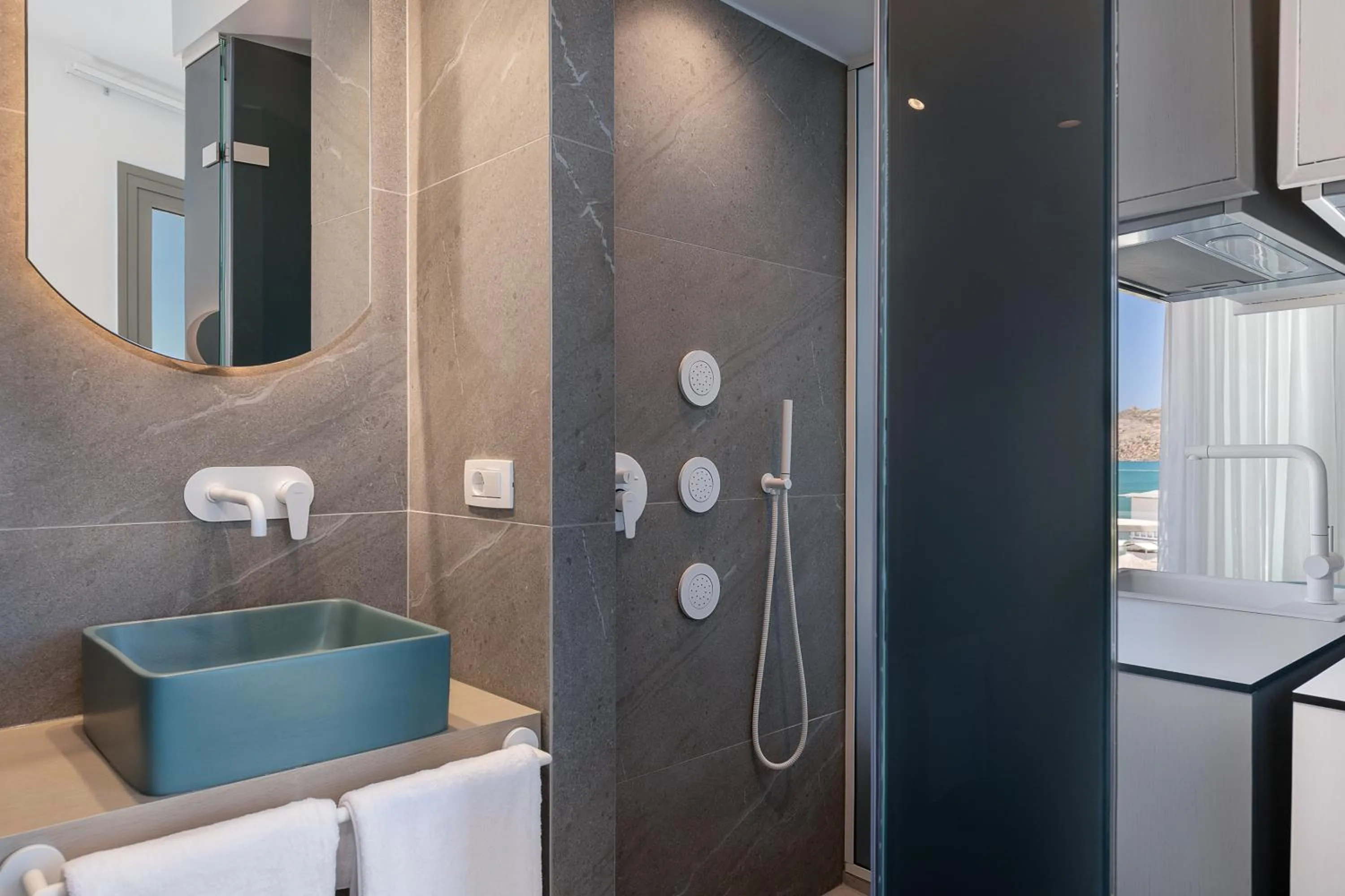 Bathroom in Vergina Beach Hotel