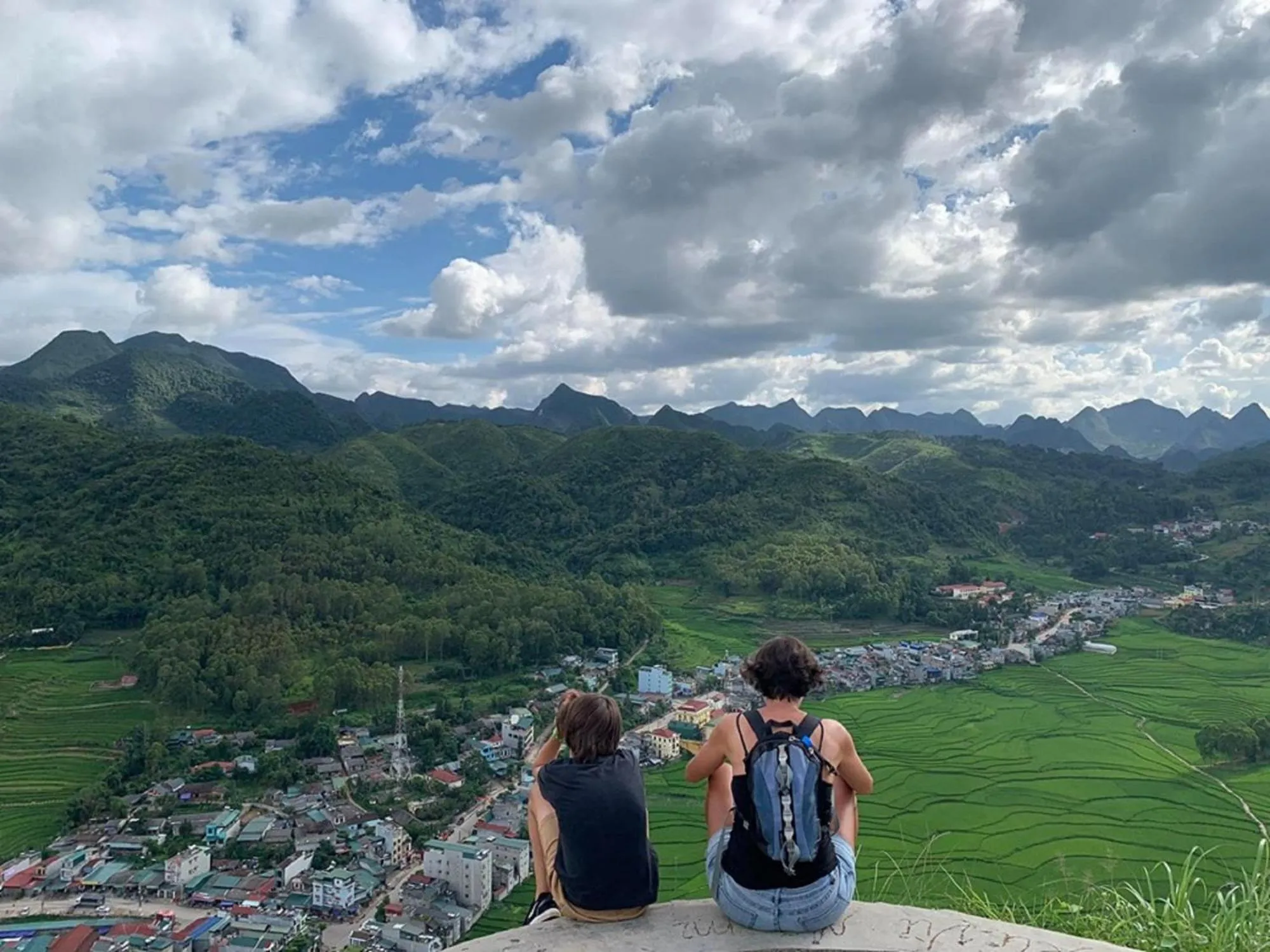 Natural landscape in Golden Jungle House