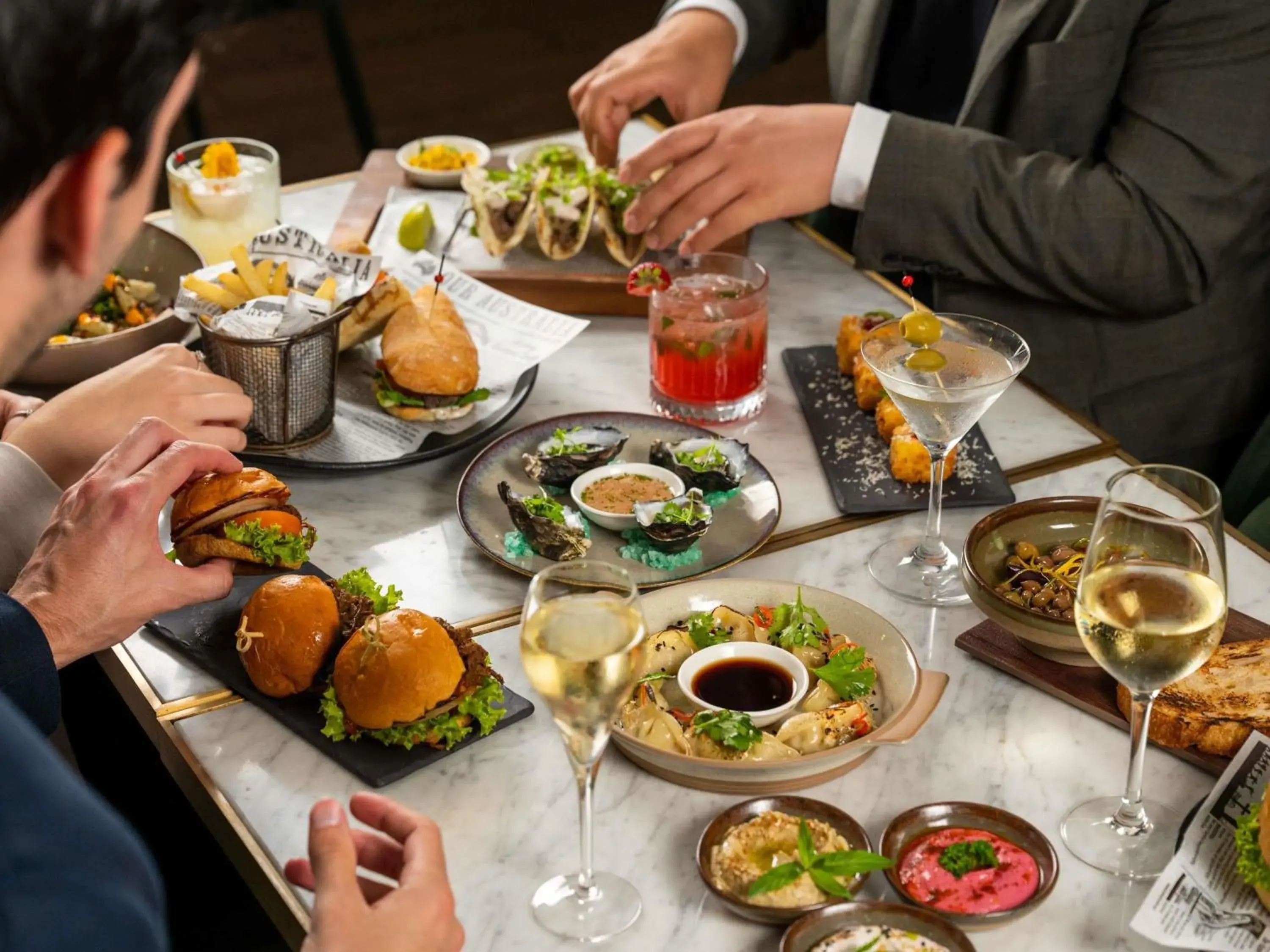 Lounge or bar in Pullman Sydney Hyde Park Lounge or bar in Pullman Sydney Hyde Park