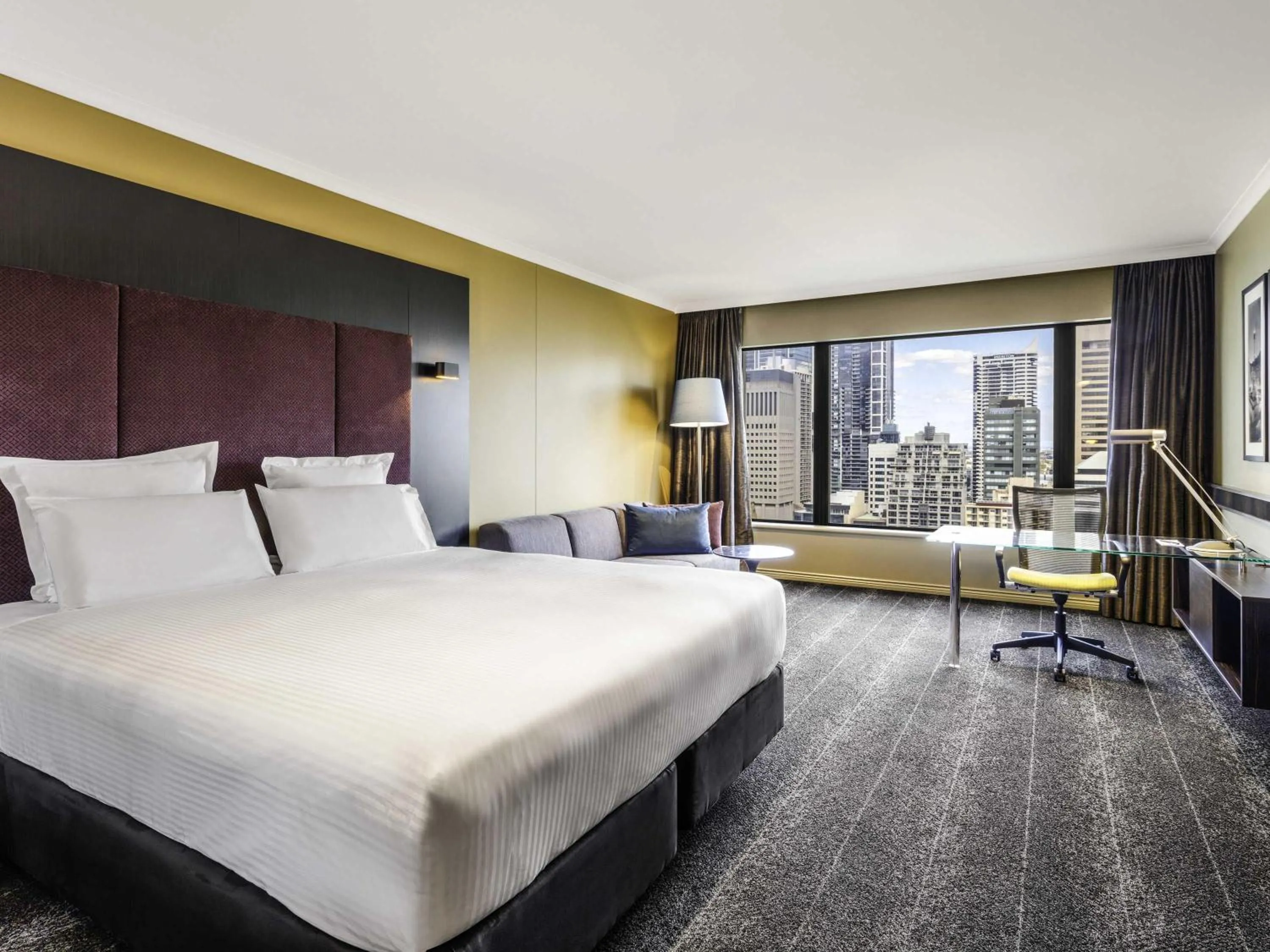 Bedroom, Bed in Pullman Sydney Hyde Park