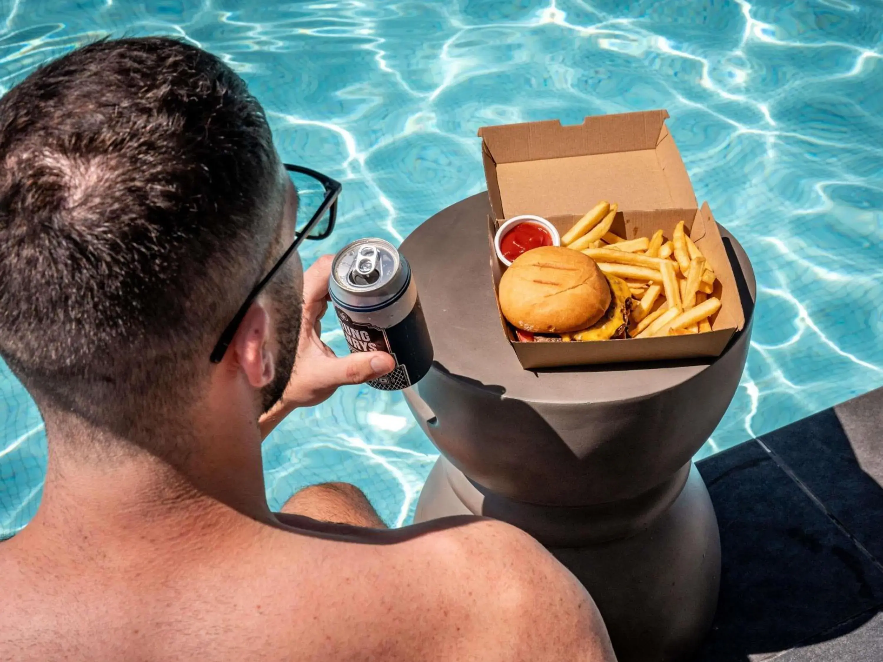 Pool view in Pullman Sydney Hyde Park Pool view in Pullman Sydney Hyde Park