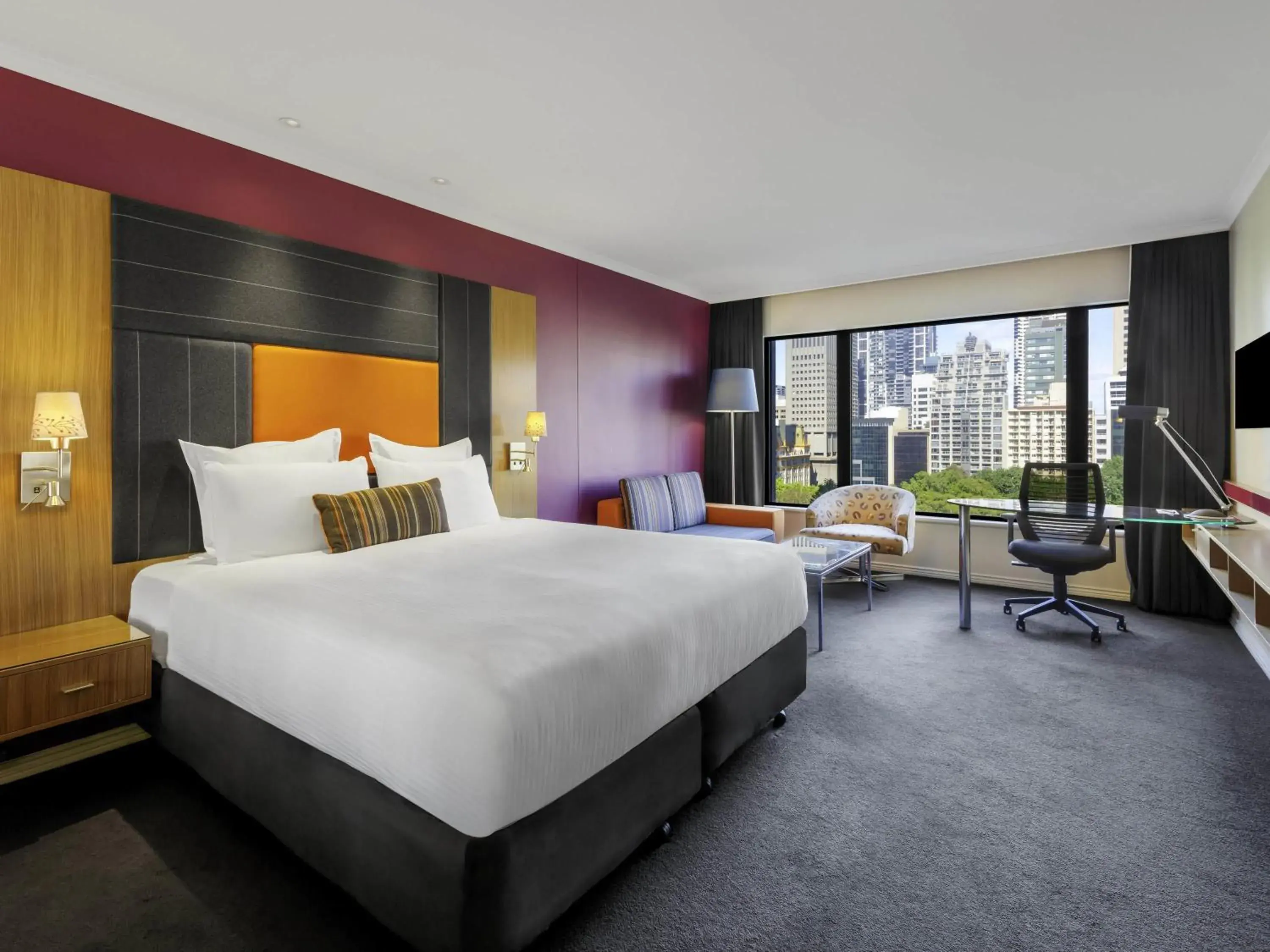 Bedroom, Bed in Pullman Sydney Hyde Park Bedroom, Bed in Pullman Sydney Hyde Park