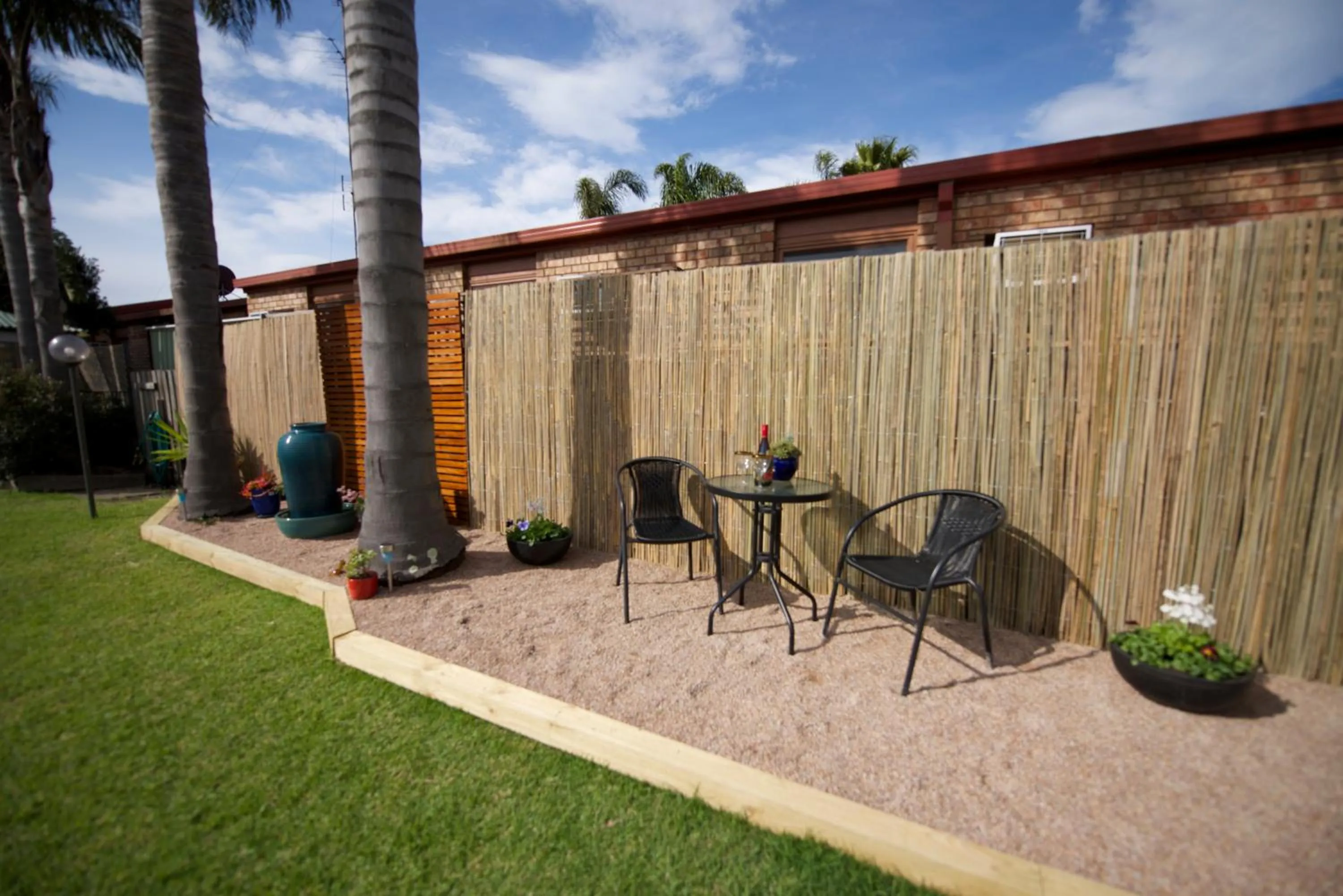 Garden in Sandbar Motel