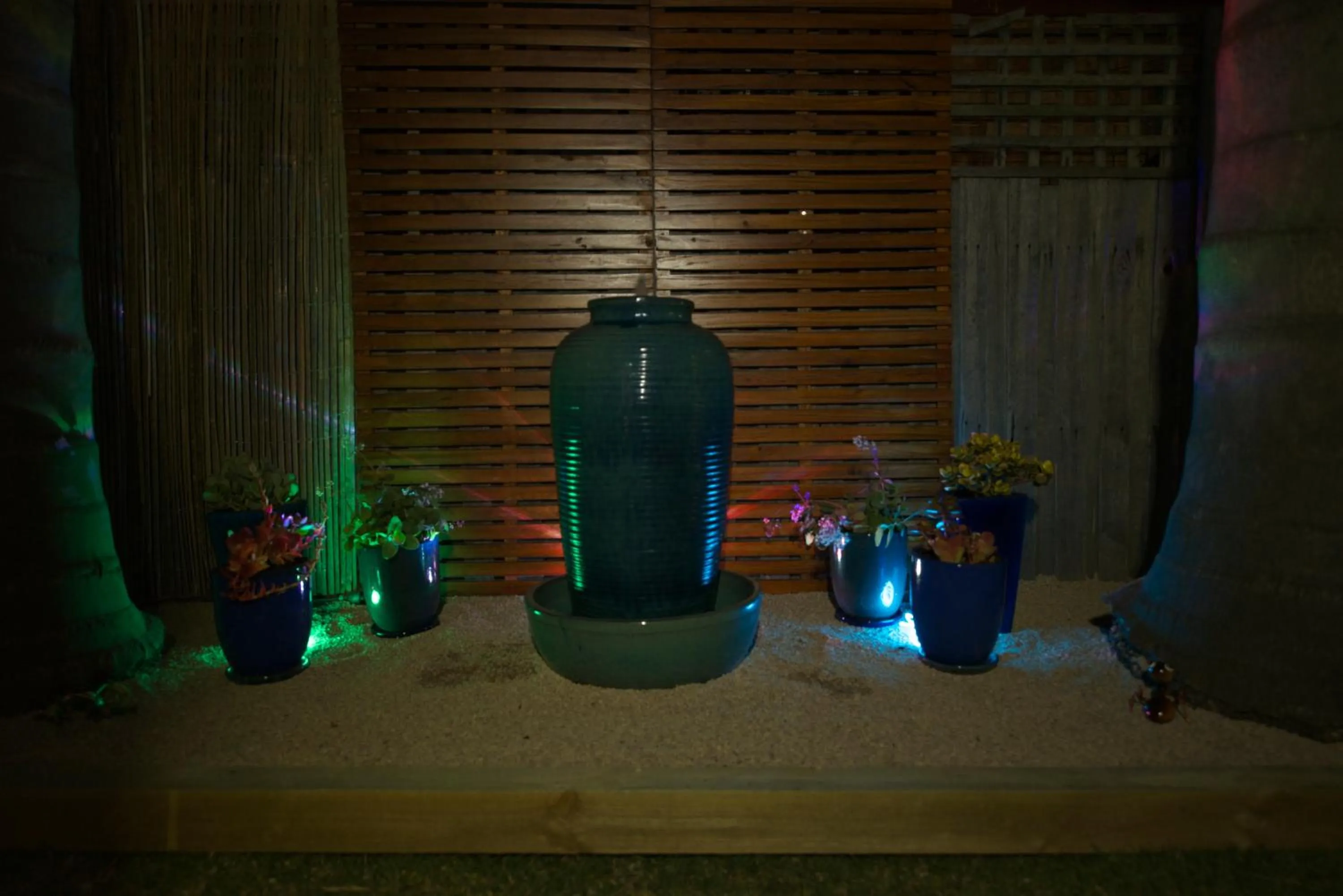 Garden in Sandbar Motel