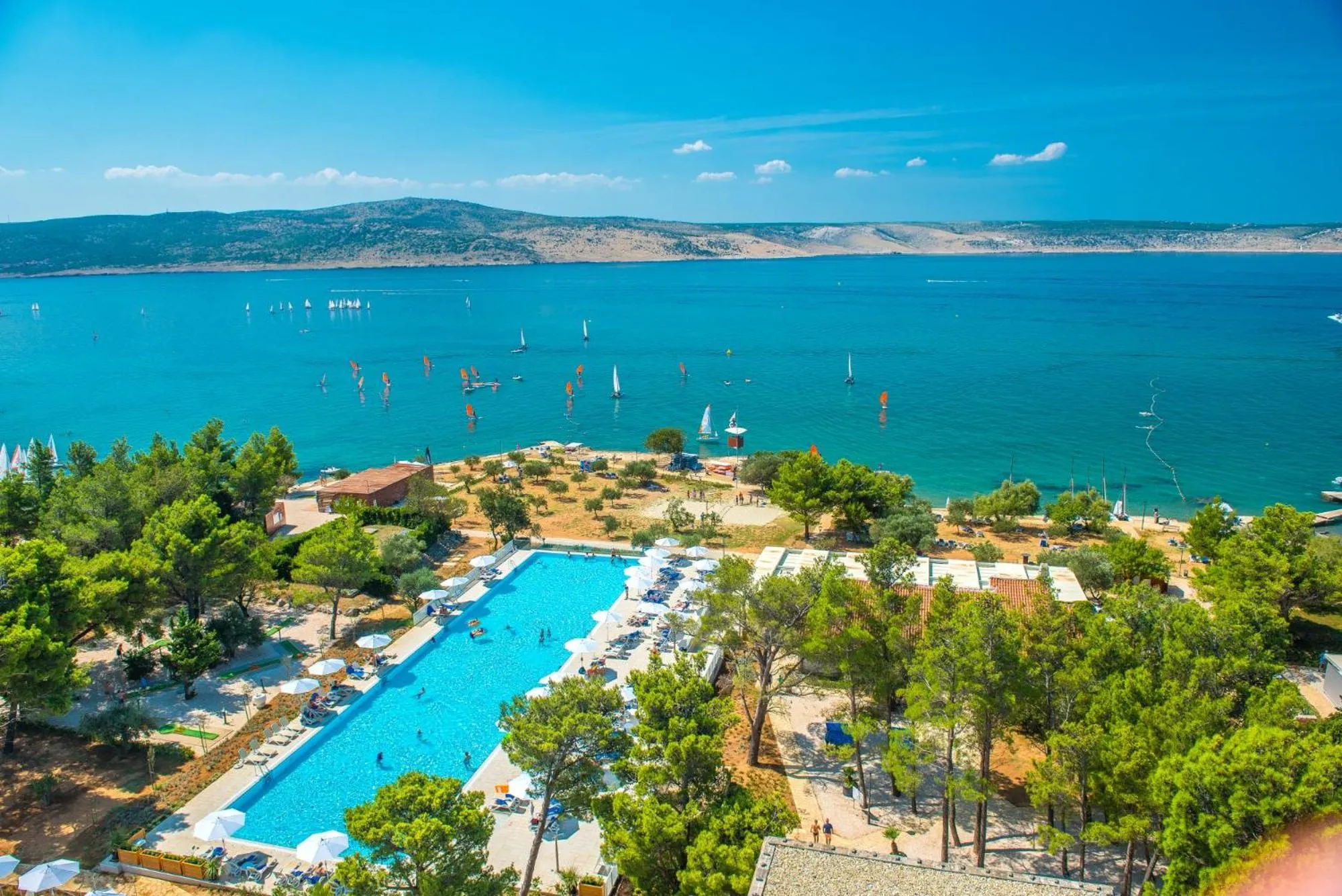 Swimming pool in Bluesun Holiday Village Alan