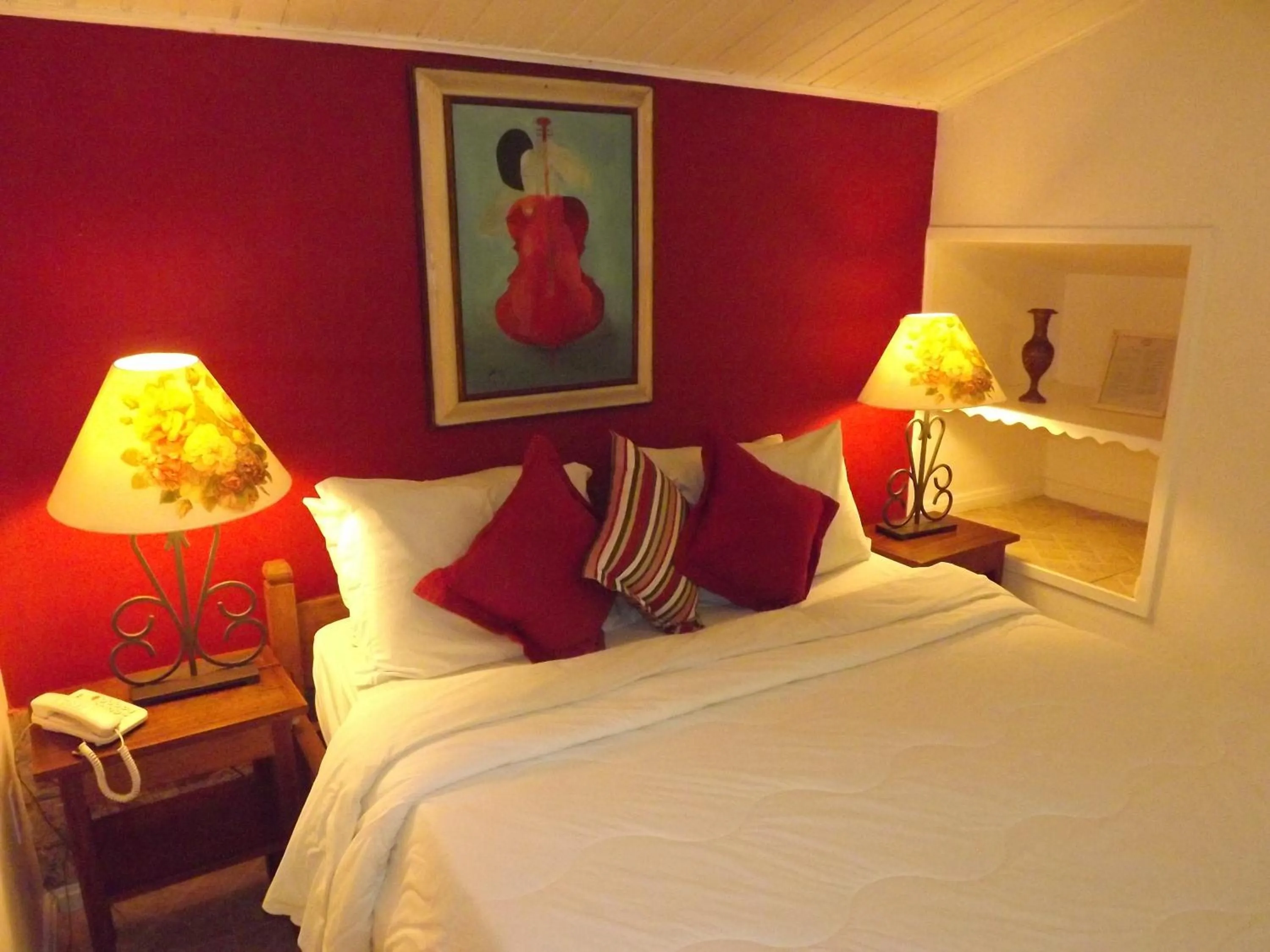 Bed in Hotel Vivenda Penedo