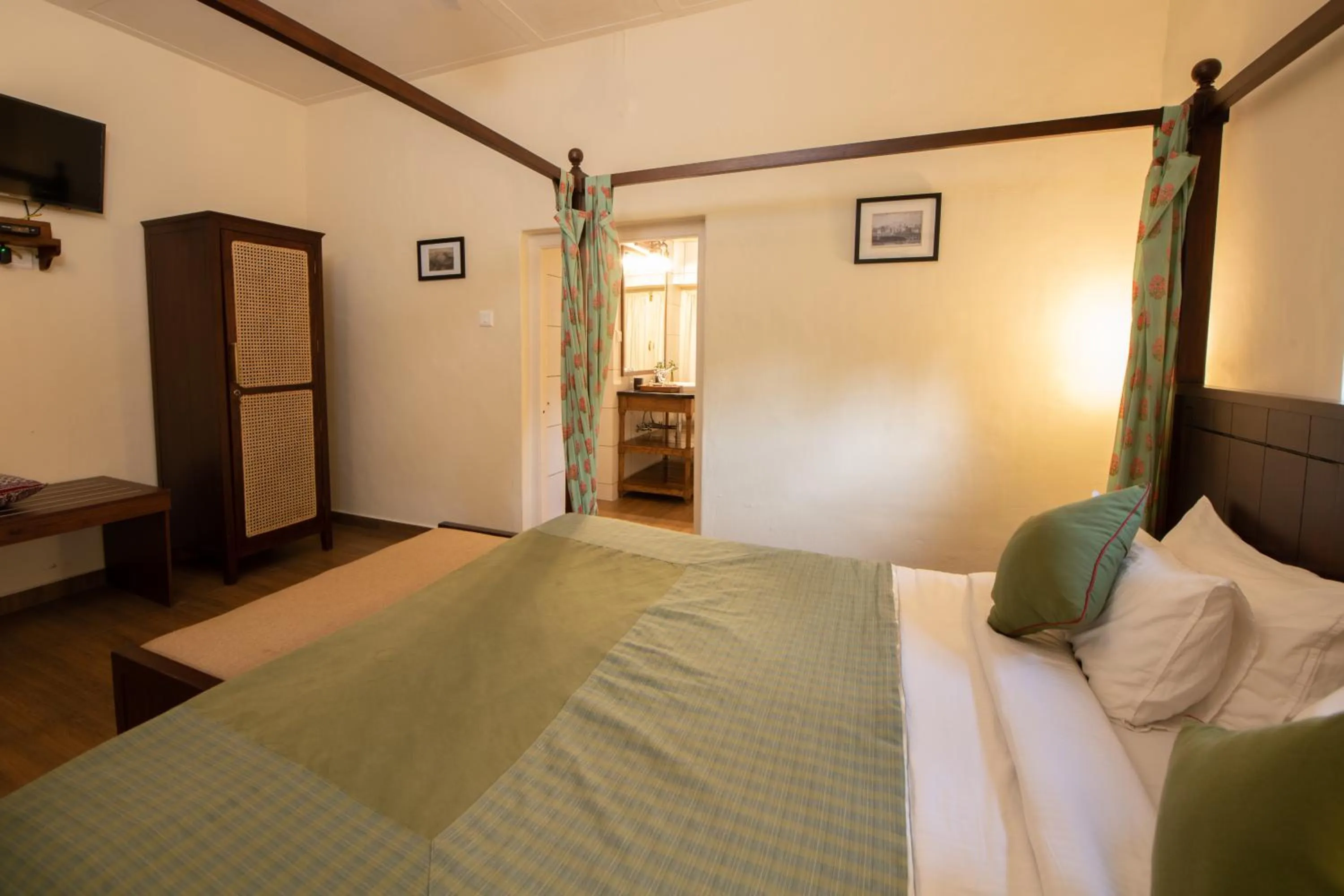 Bed in Wordsworth Lodge