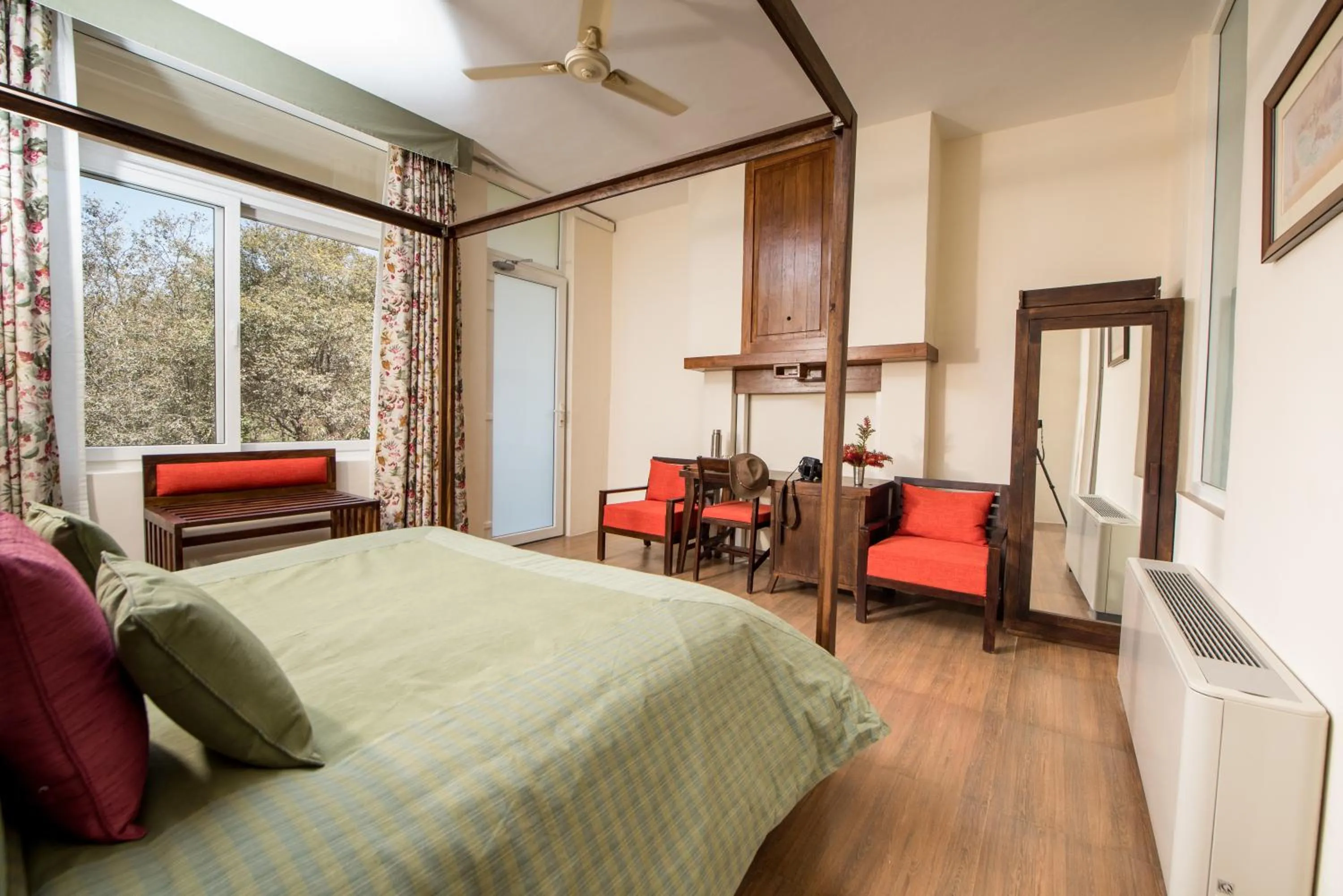 Bed in Wordsworth Lodge