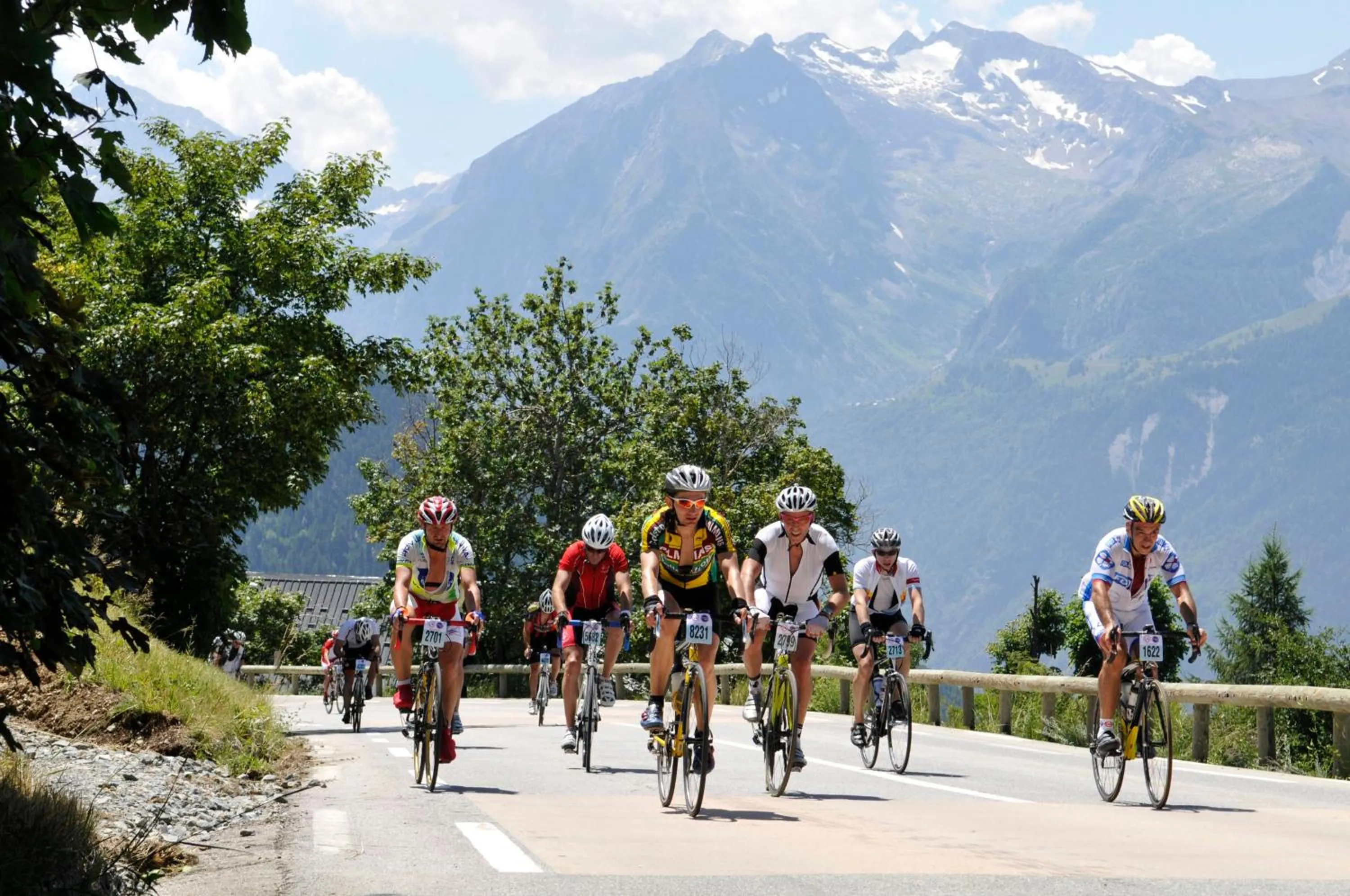 Cycling in Camping RCN Belledonne