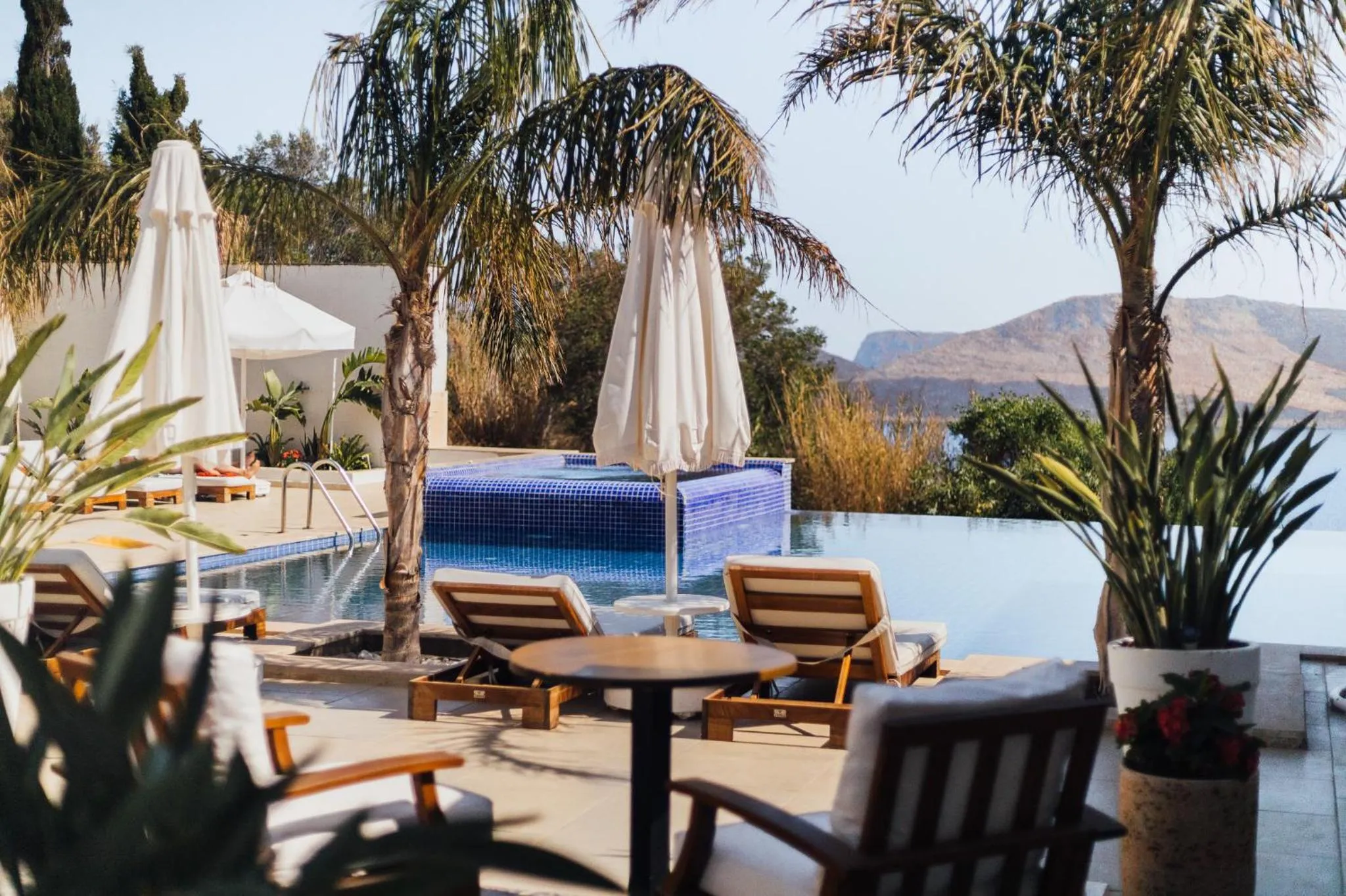 Seating area in La Kumsal Hotel