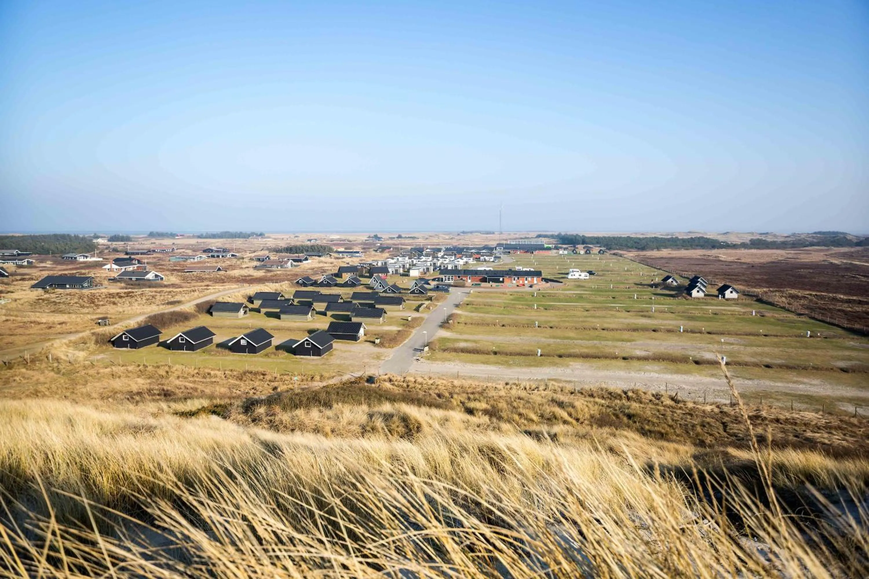 Bird's eye view in Hvide Sande Beach Apartments