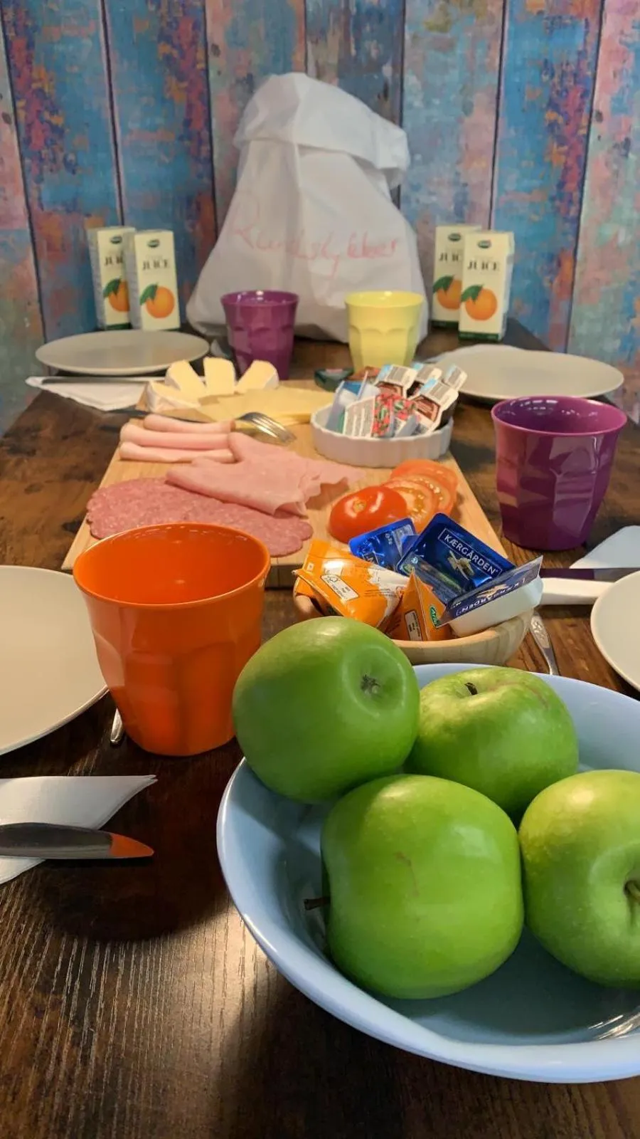 Breakfast in Hvide Sande Beach Apartments