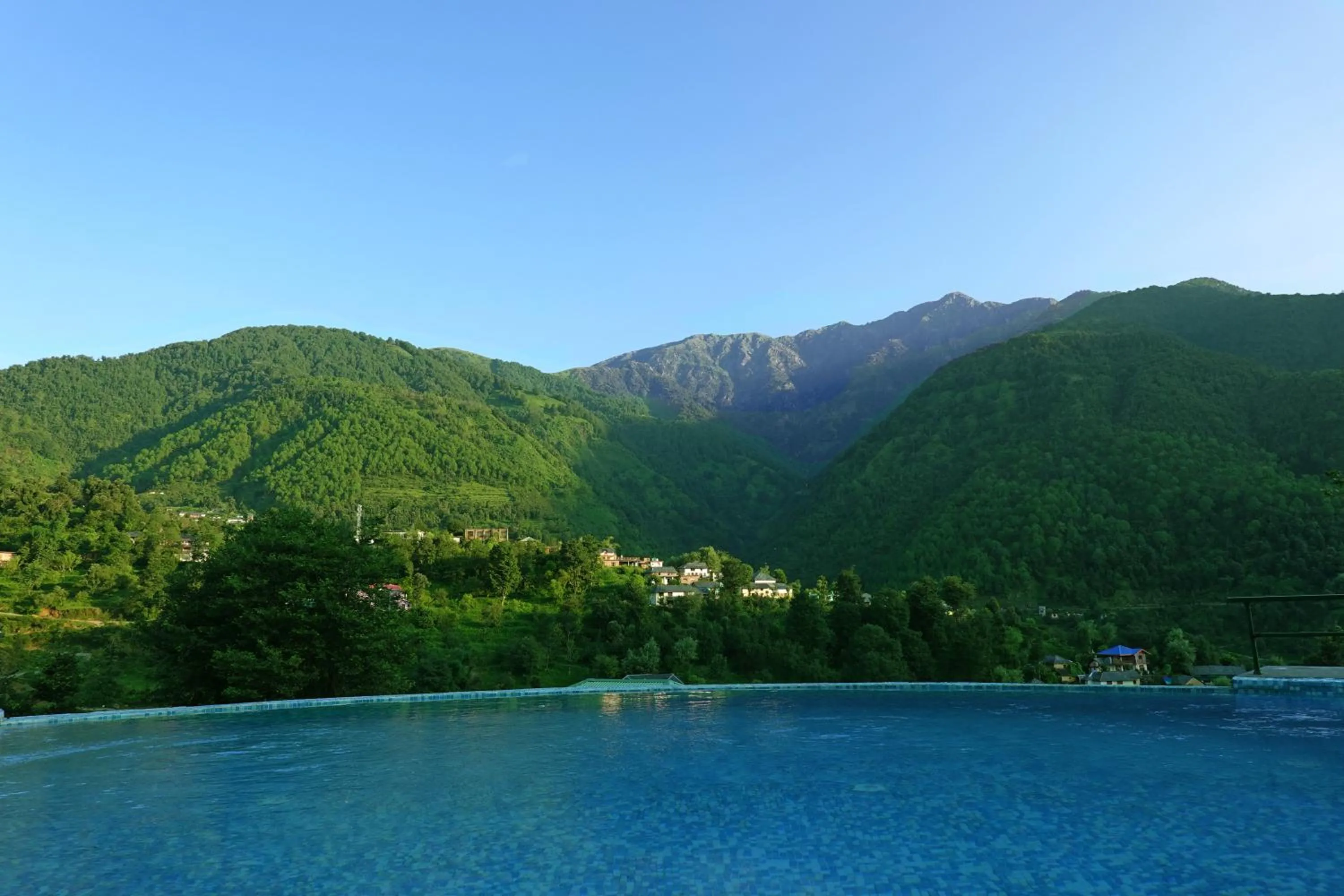 Natural landscape in Araiya Palampur