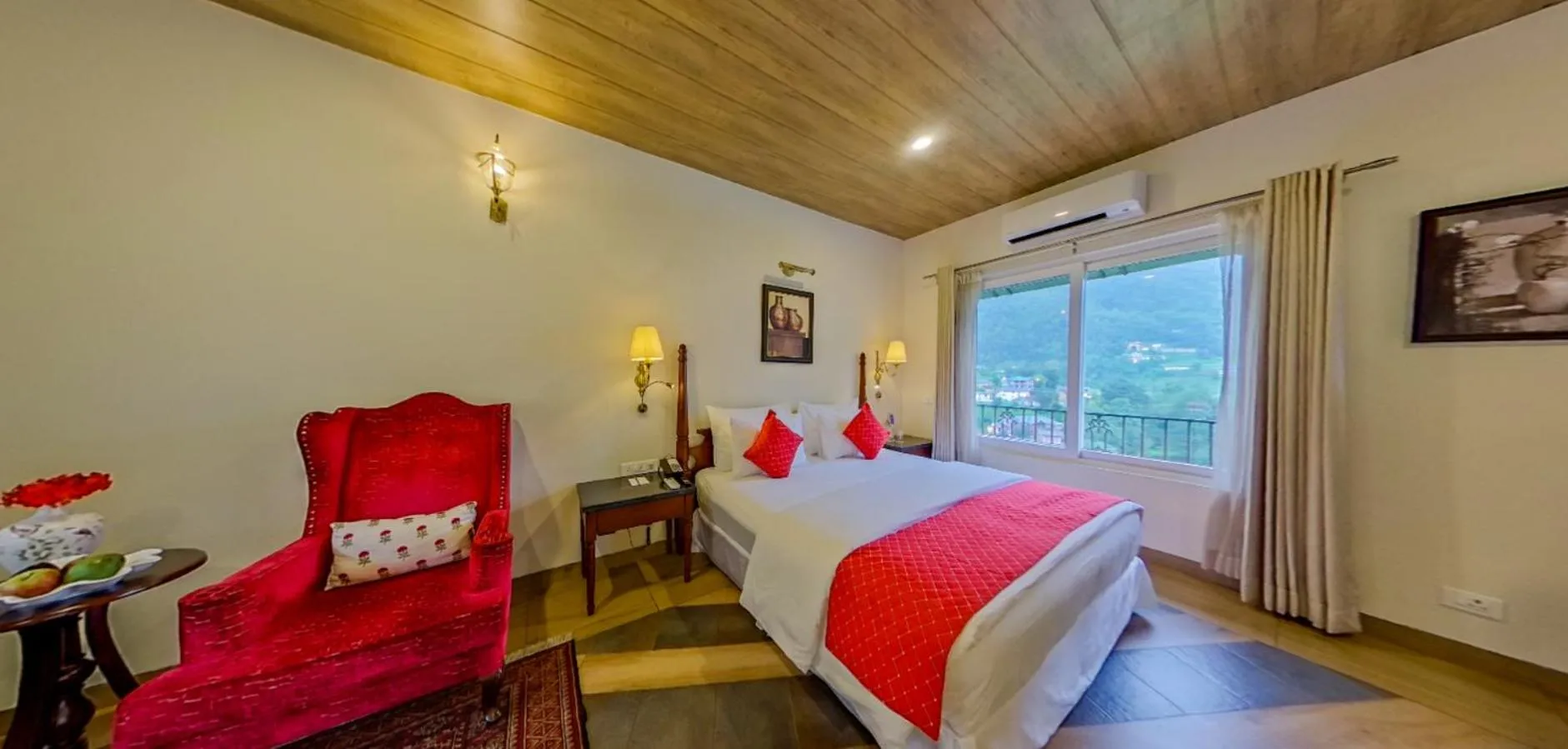 Bedroom, Bed in Araiya Palampur