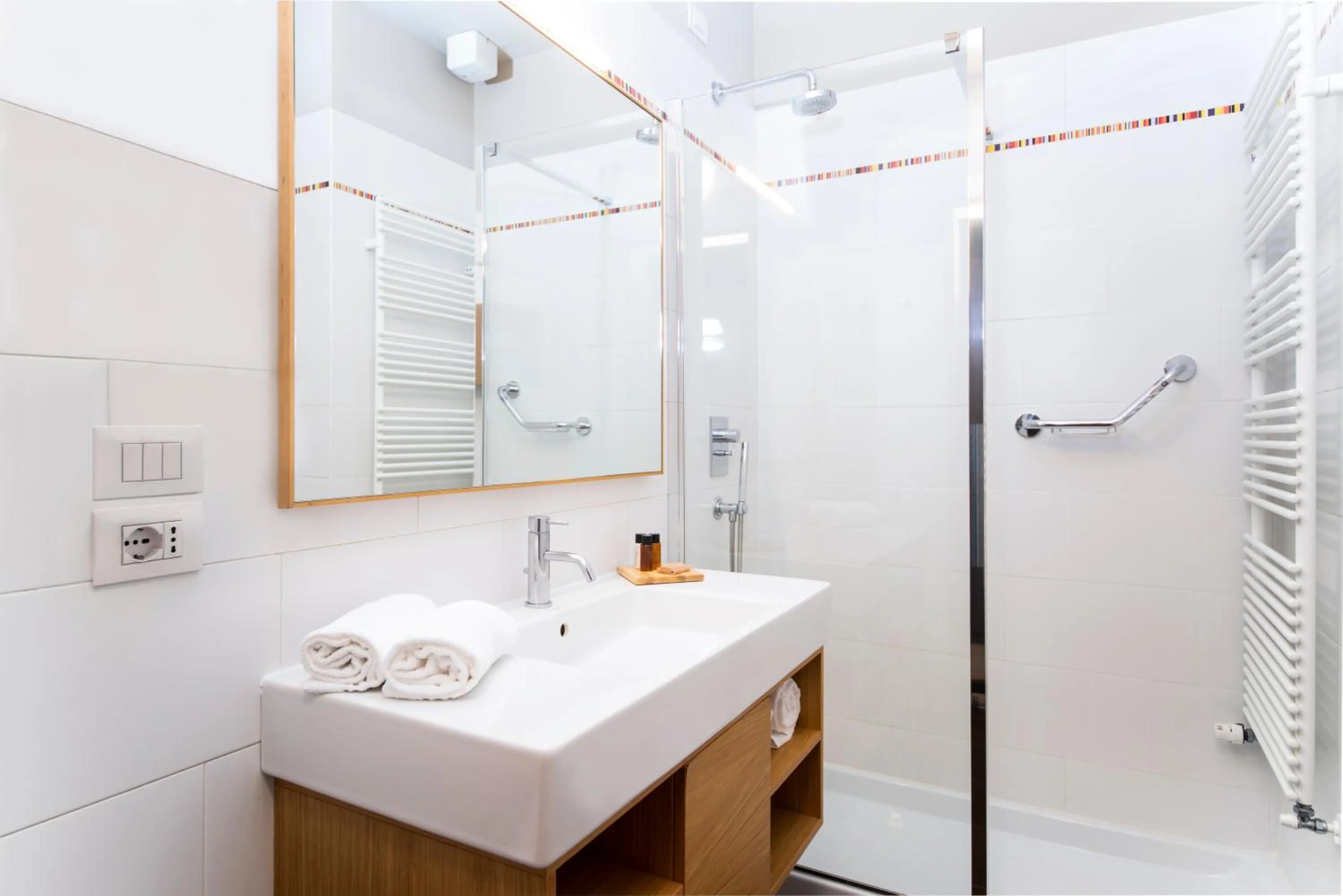 Bathroom in Hotel Osteria della Pista dal 1875