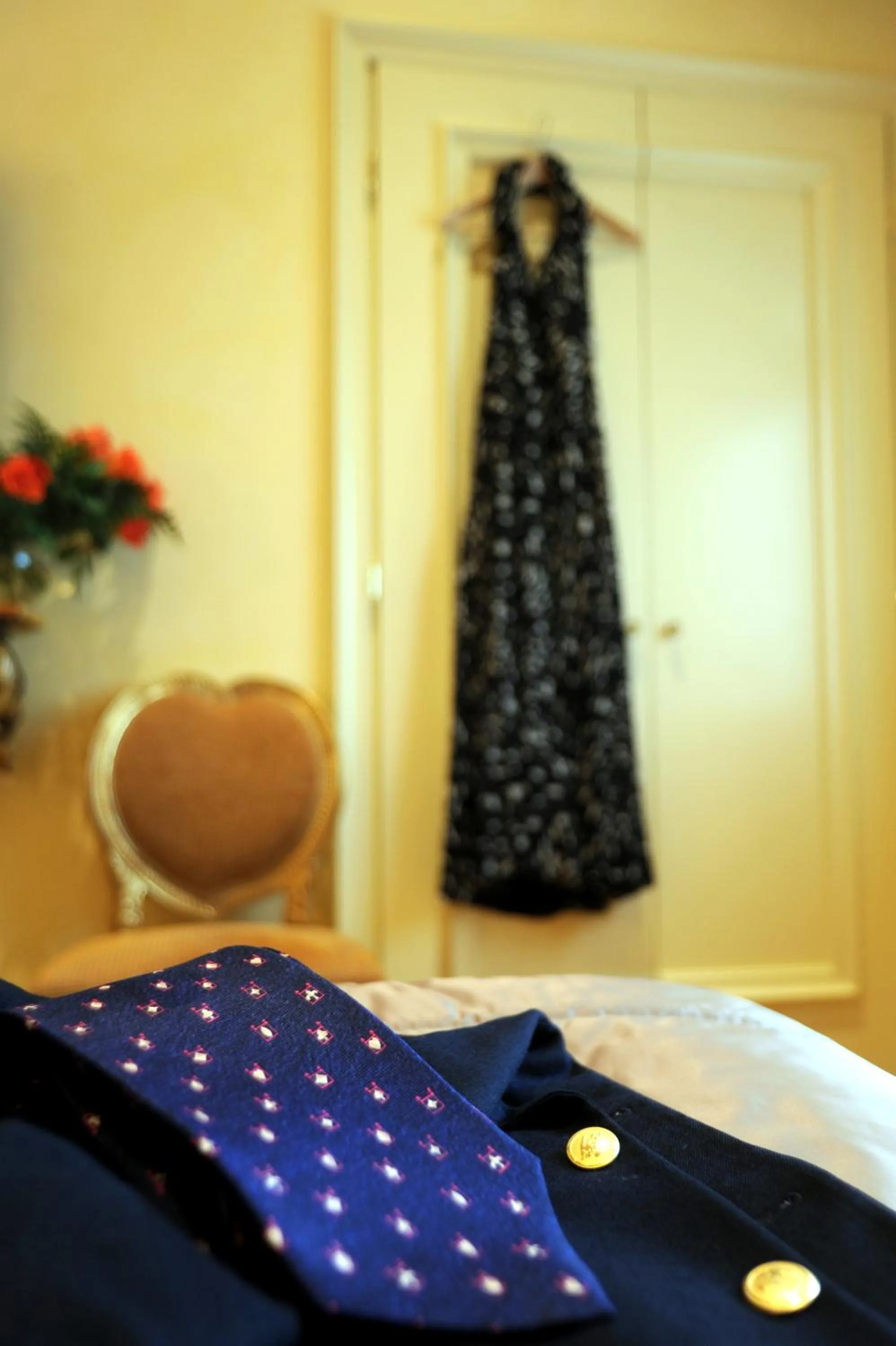 Bedroom, Bed in Hotel Villa Duse