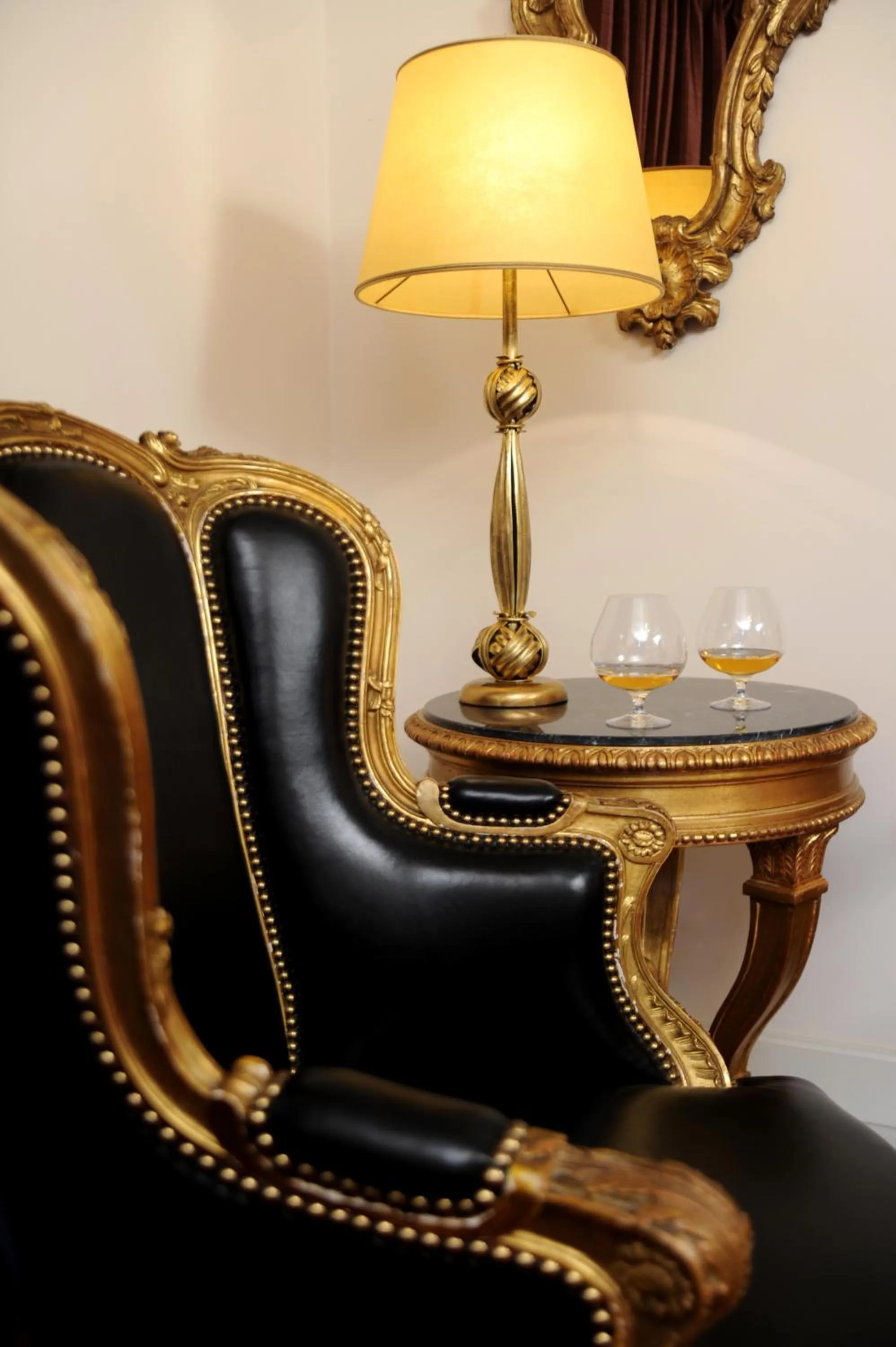 Decorative detail in Hotel Villa Duse