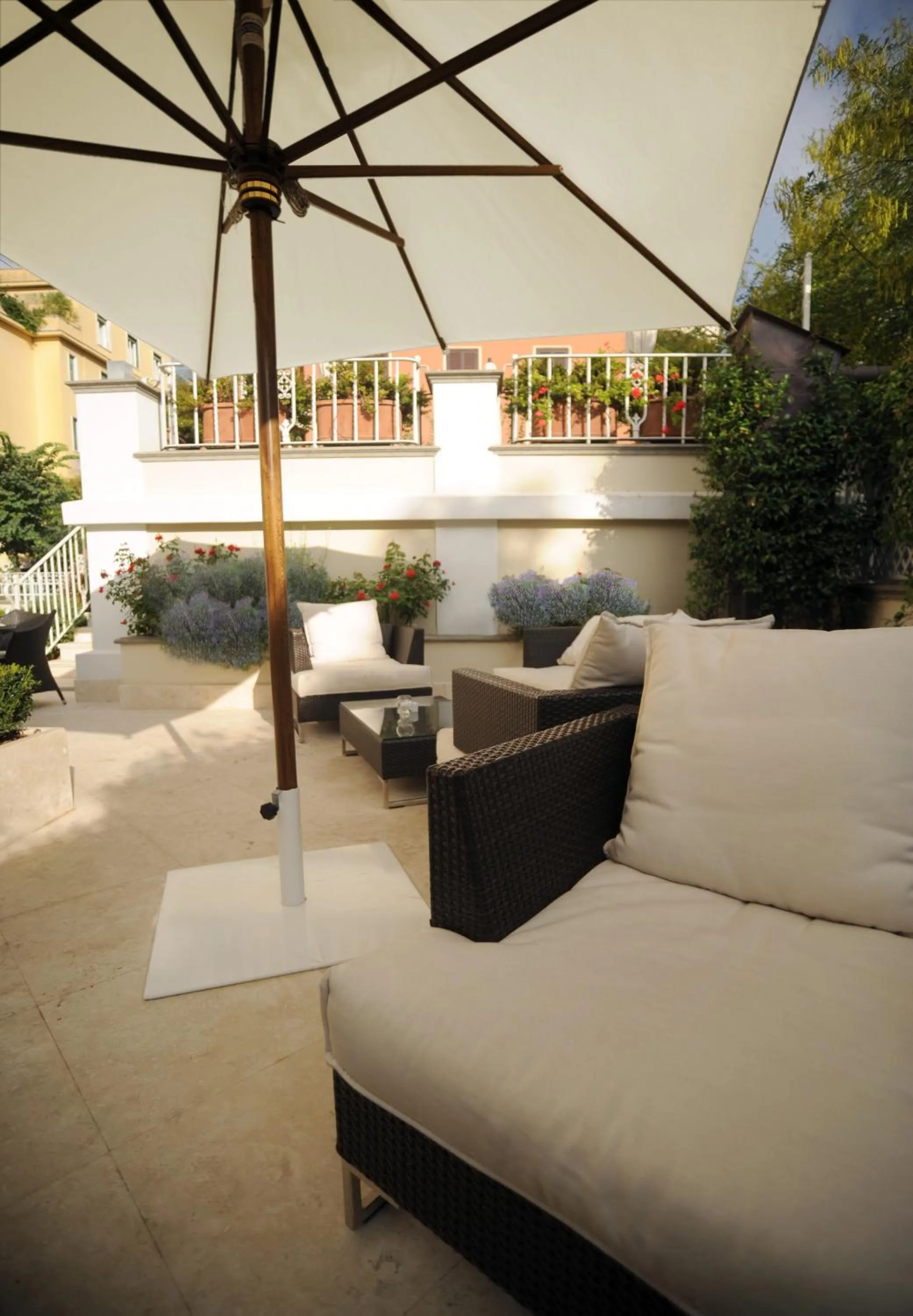 Garden in Hotel Villa Duse