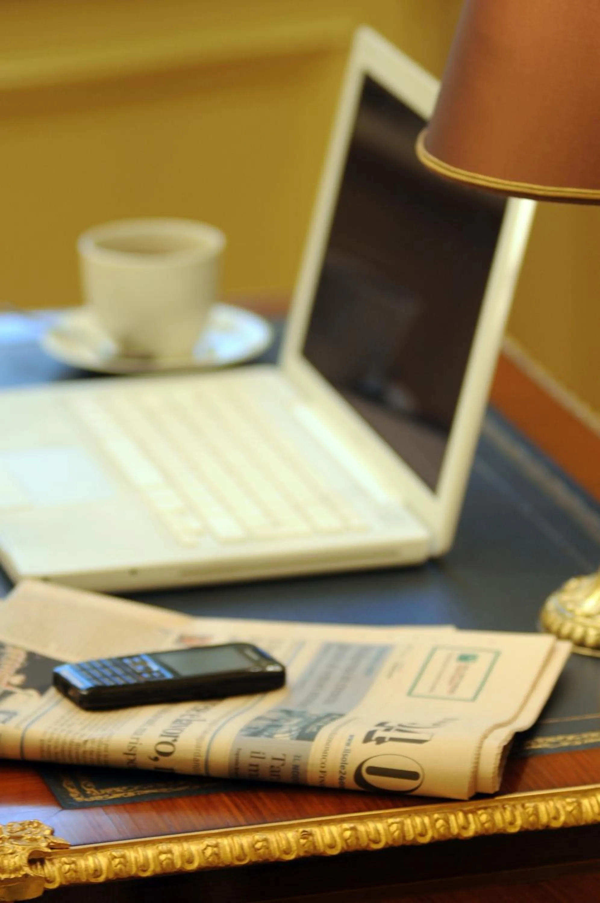 Decorative detail in Hotel Villa Duse