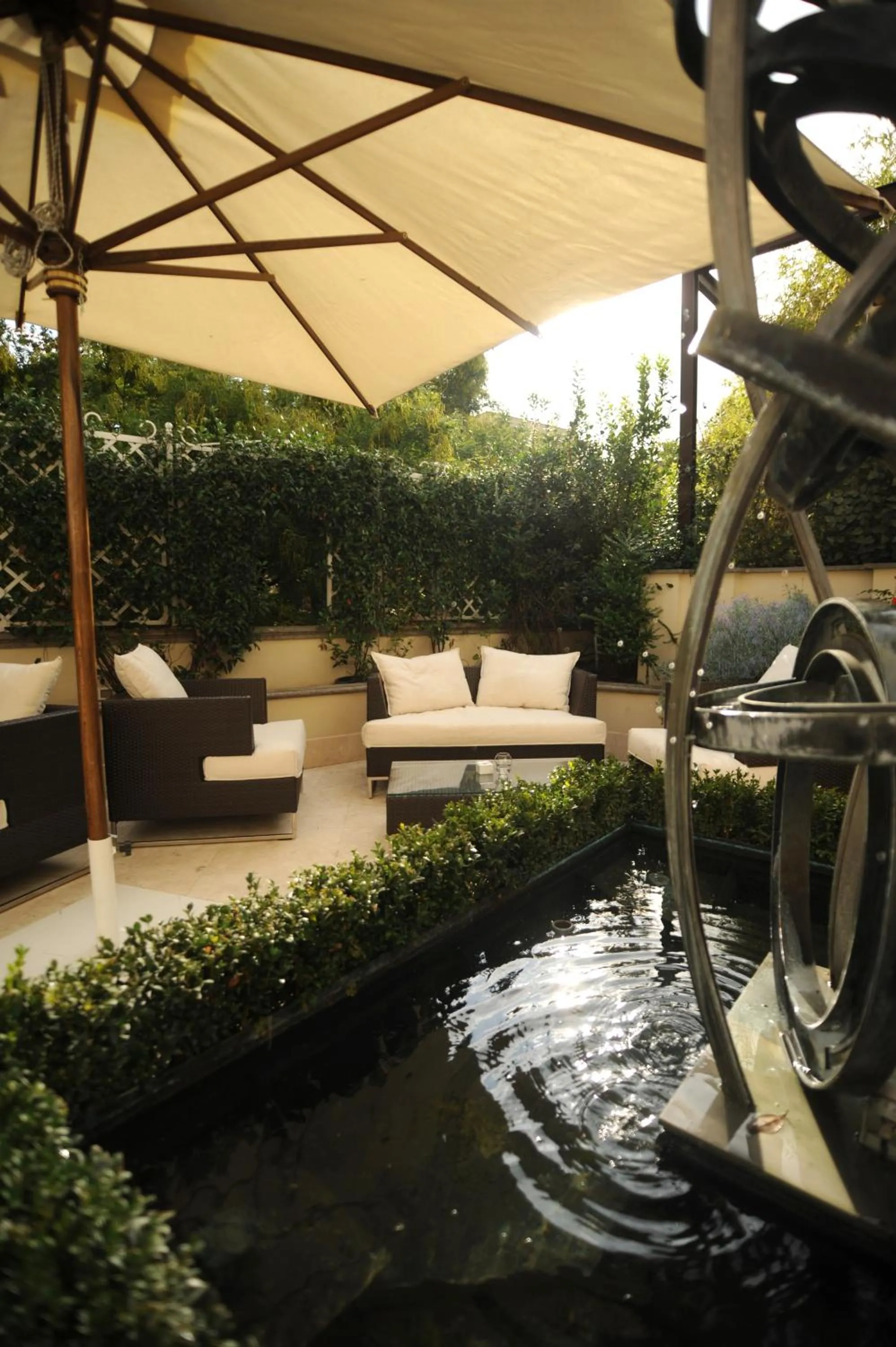 Balcony/Terrace in Hotel Villa Duse