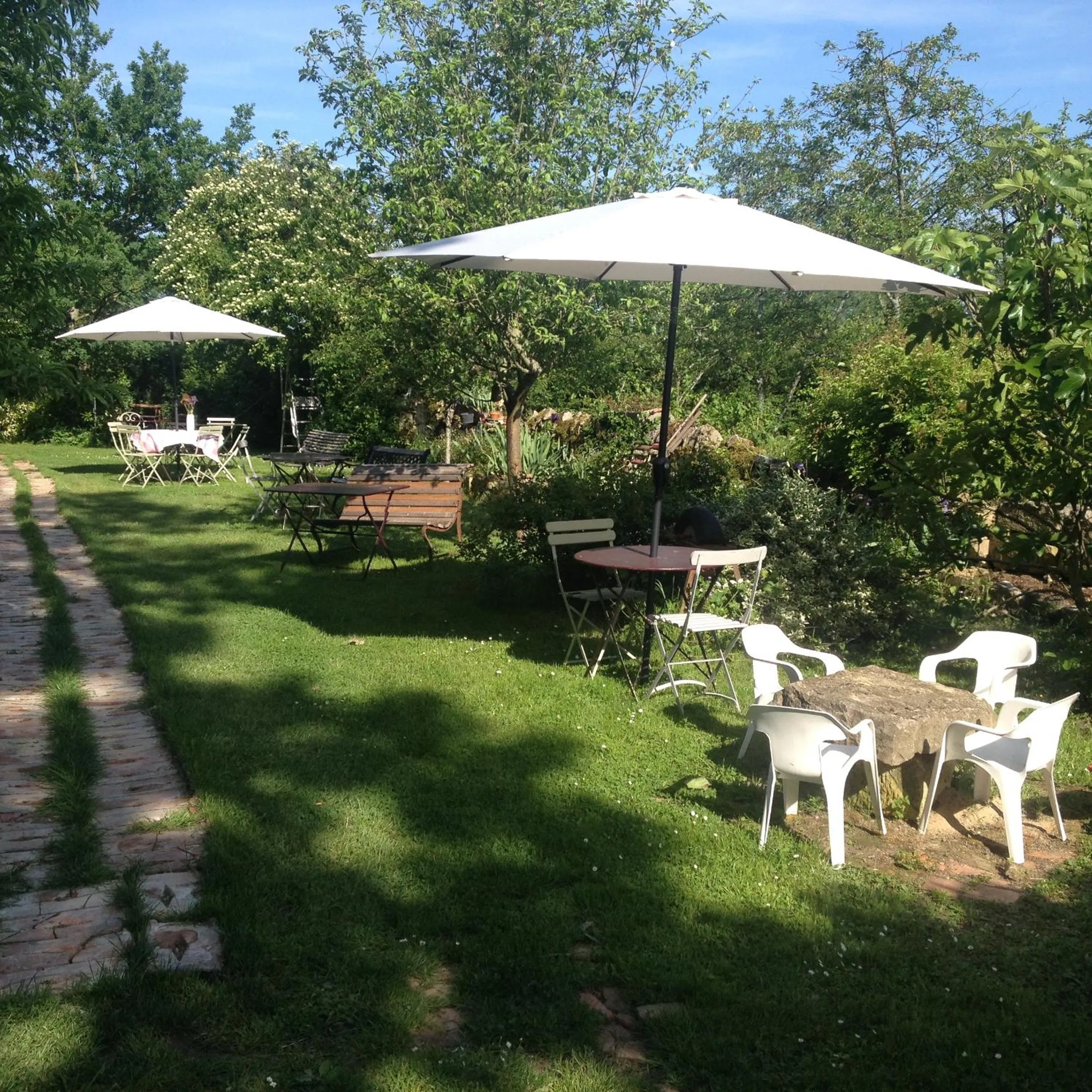 Patio in La Thibaude - Livry