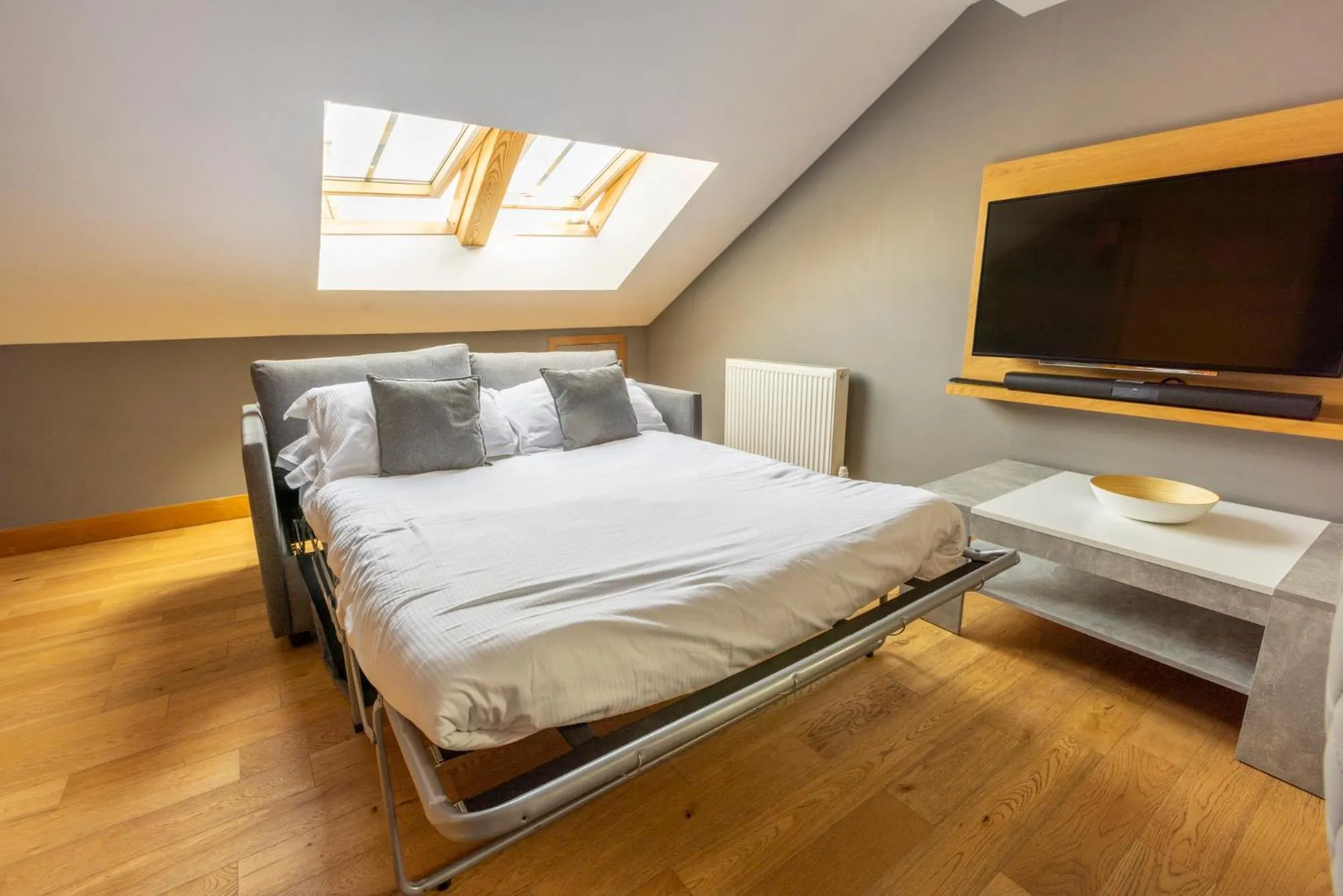 Living room, Bed in MONO Suites Old Town