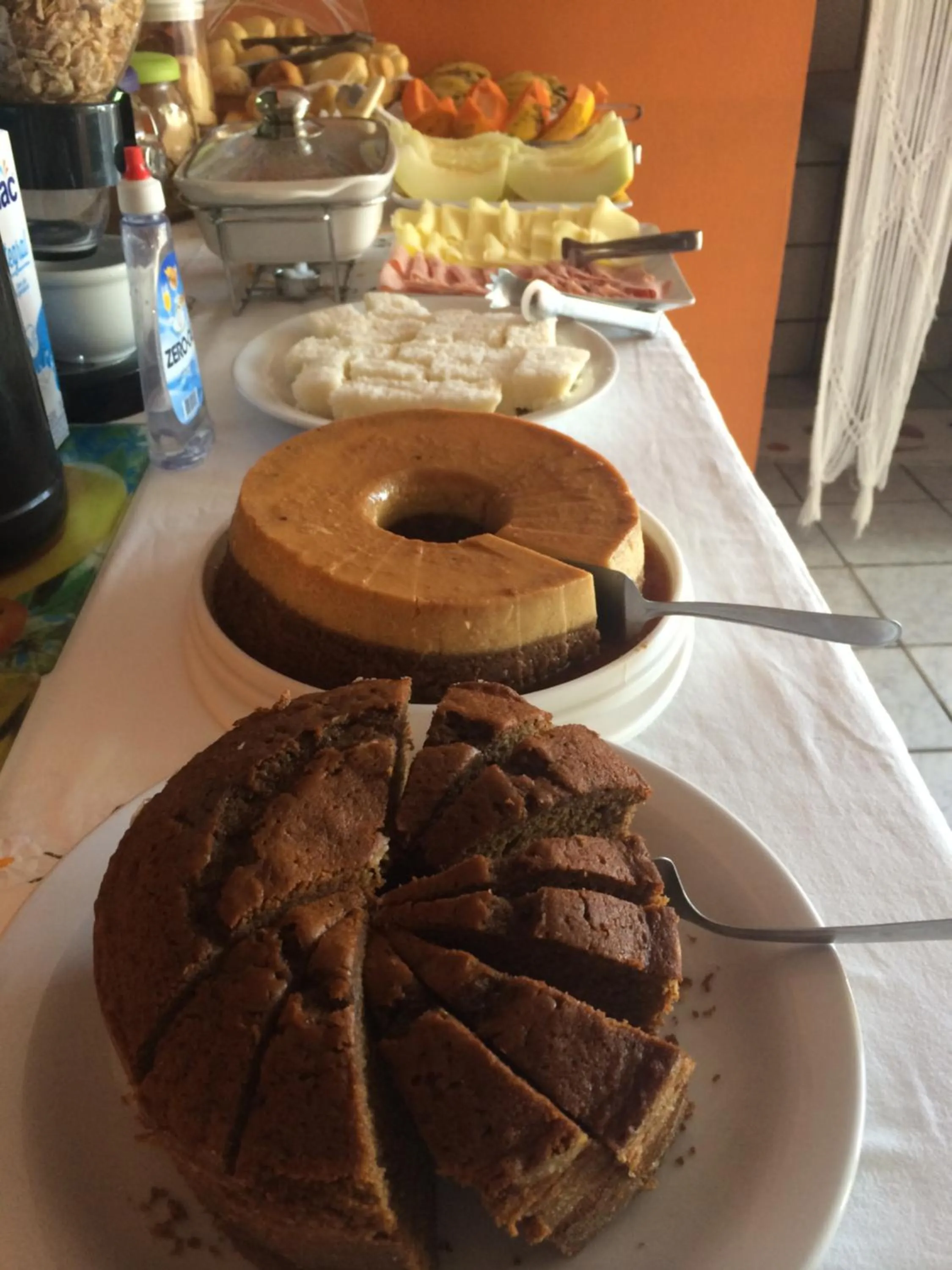 Food and drinks in Pousada do Carlos