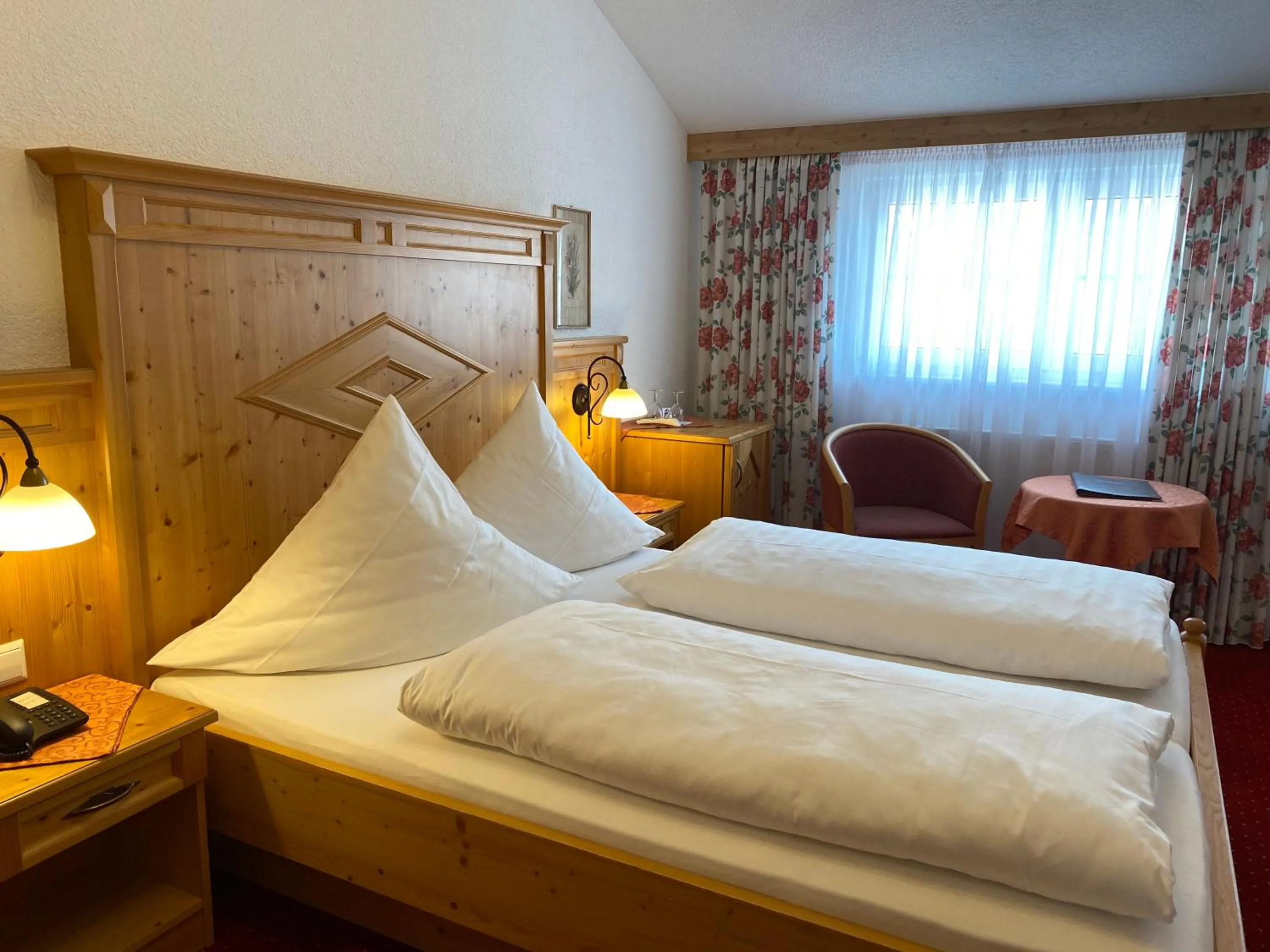 Bed in Seehotel Schäpfle