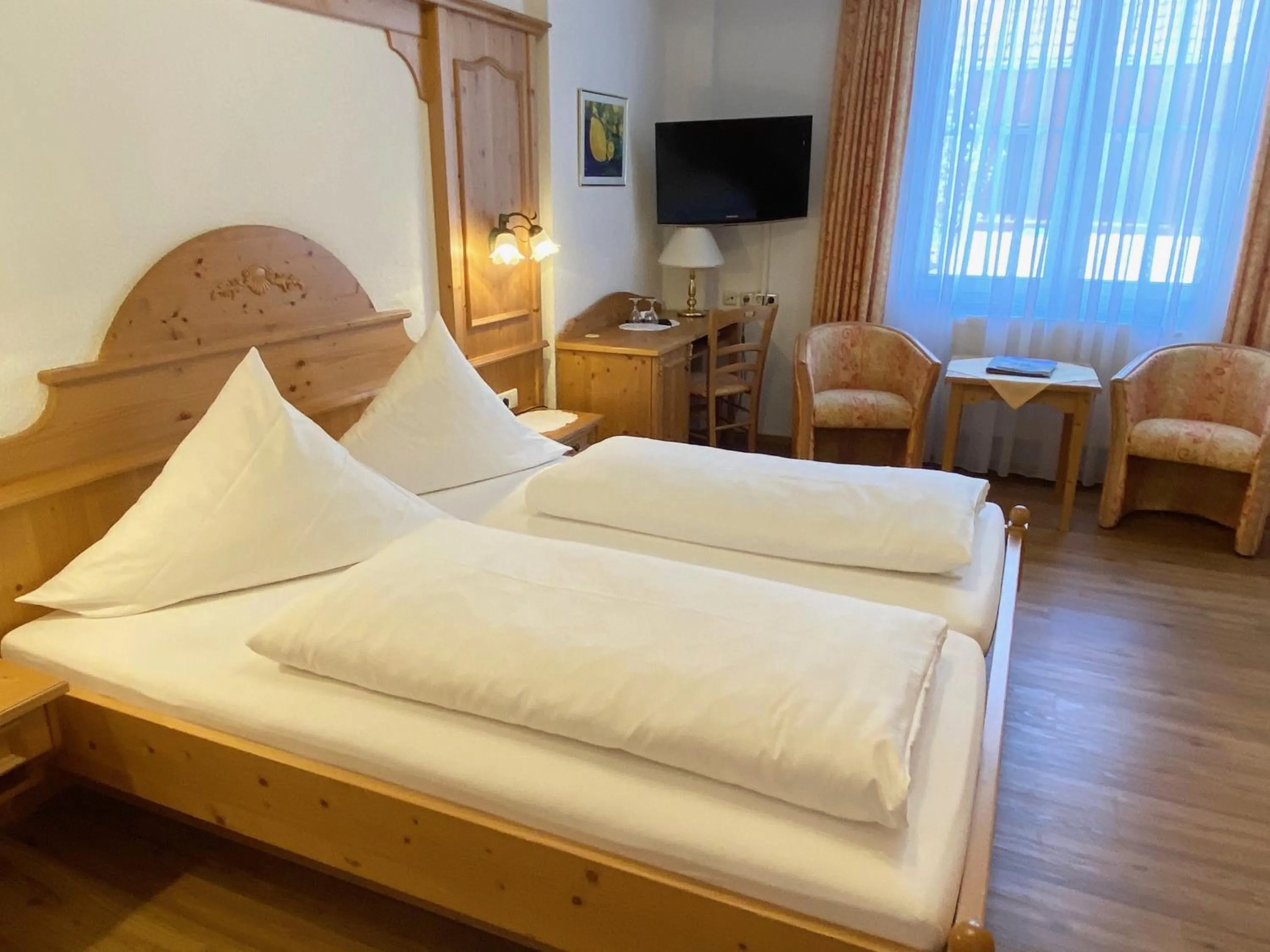 Bed in Seehotel Schäpfle
