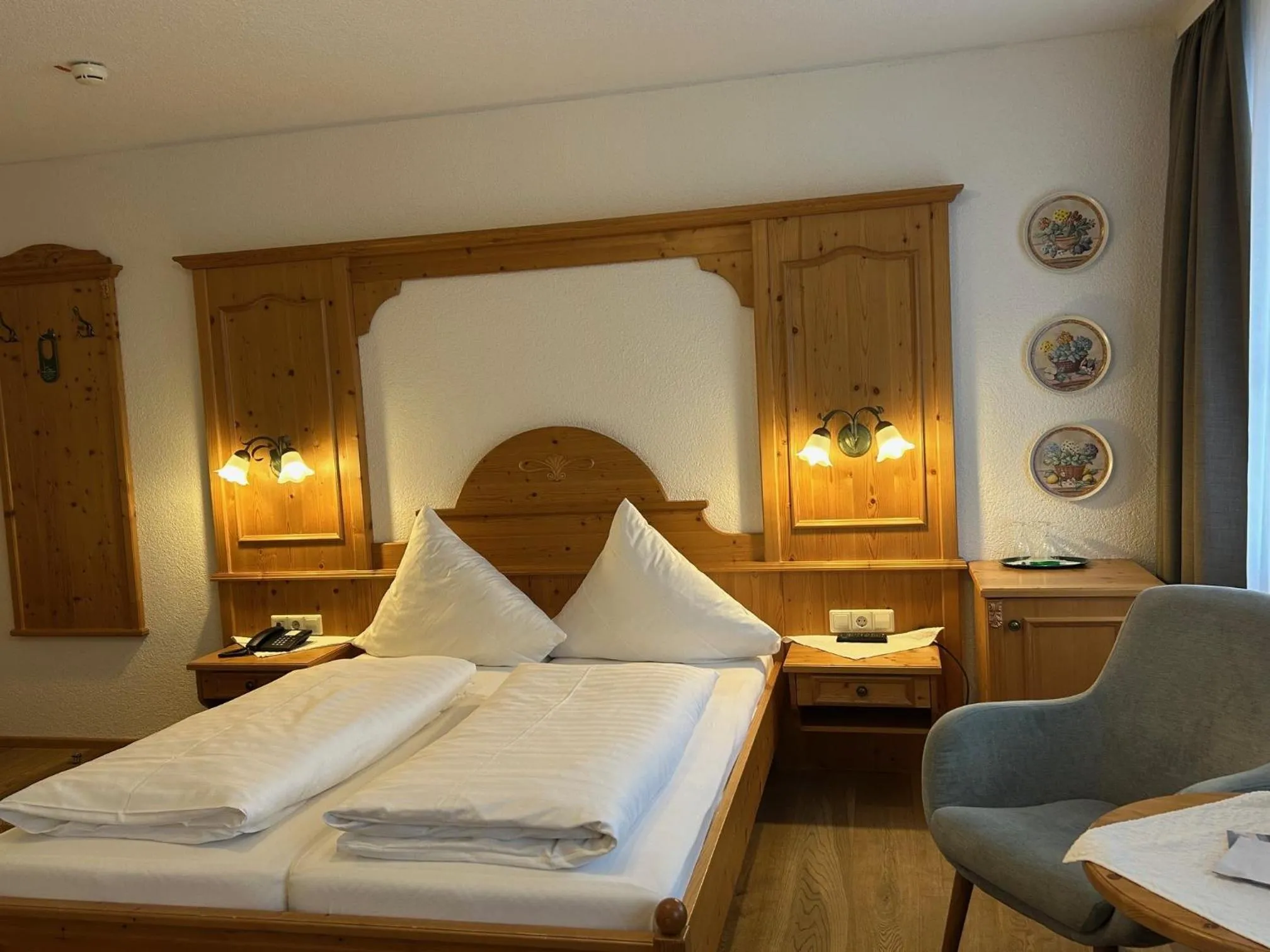 Bed in Seehotel Schäpfle