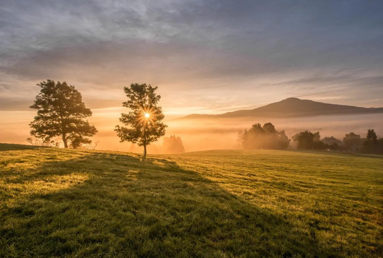 Natural landscape in Wellness Hotel Zámeček
