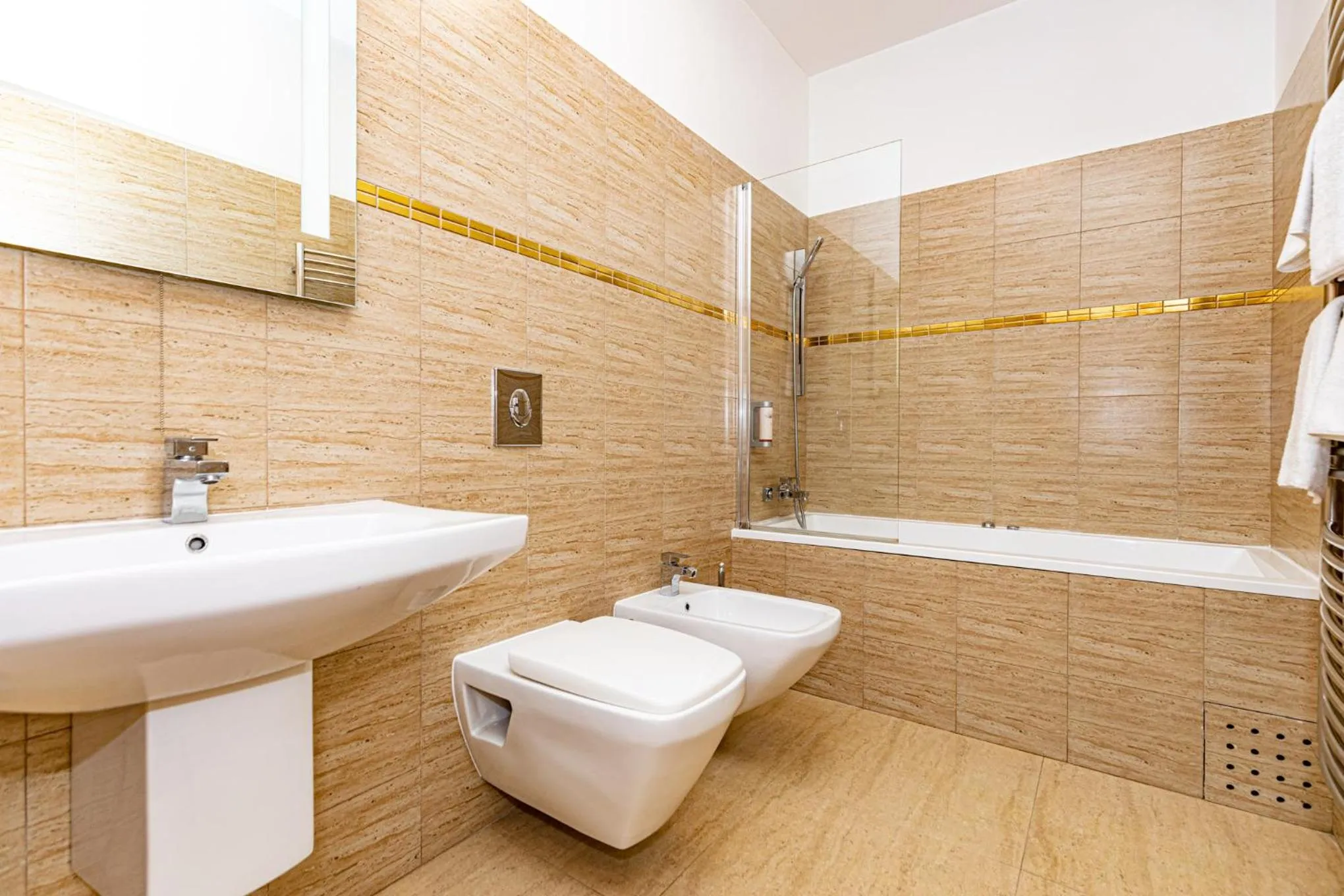 Bathroom in Wellness Hotel Zámeček