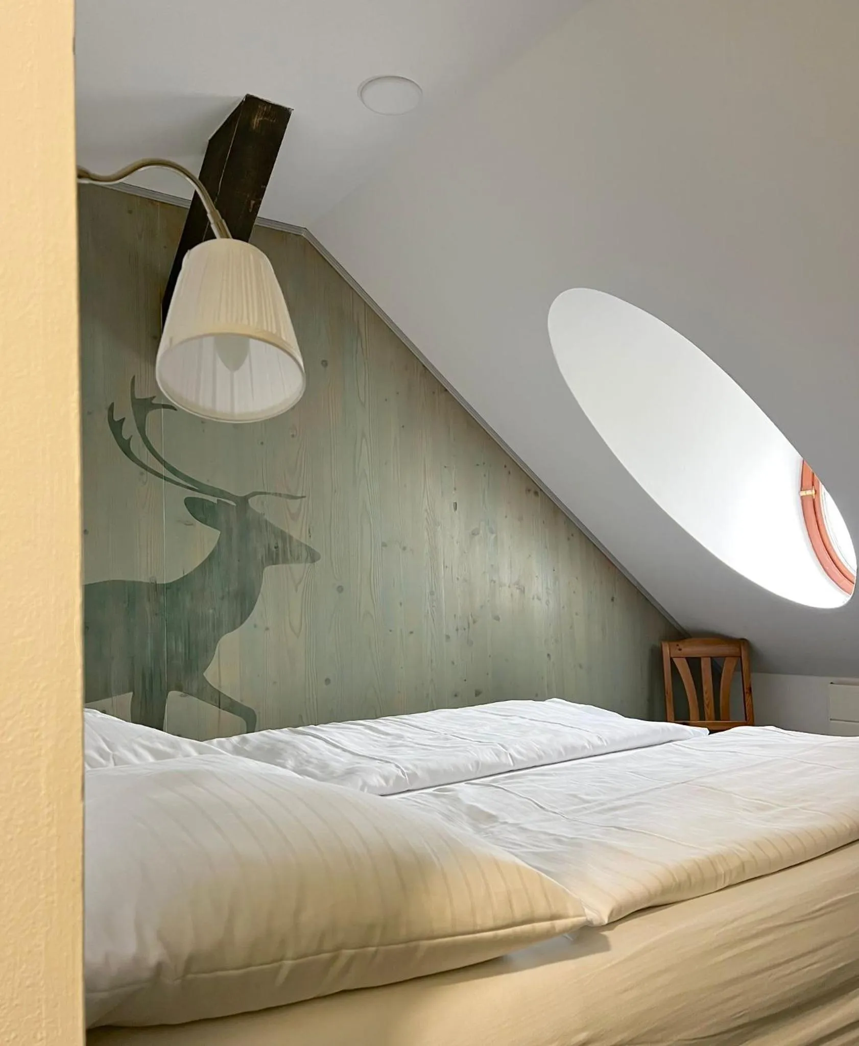 Bed in Wellness Hotel Zámeček