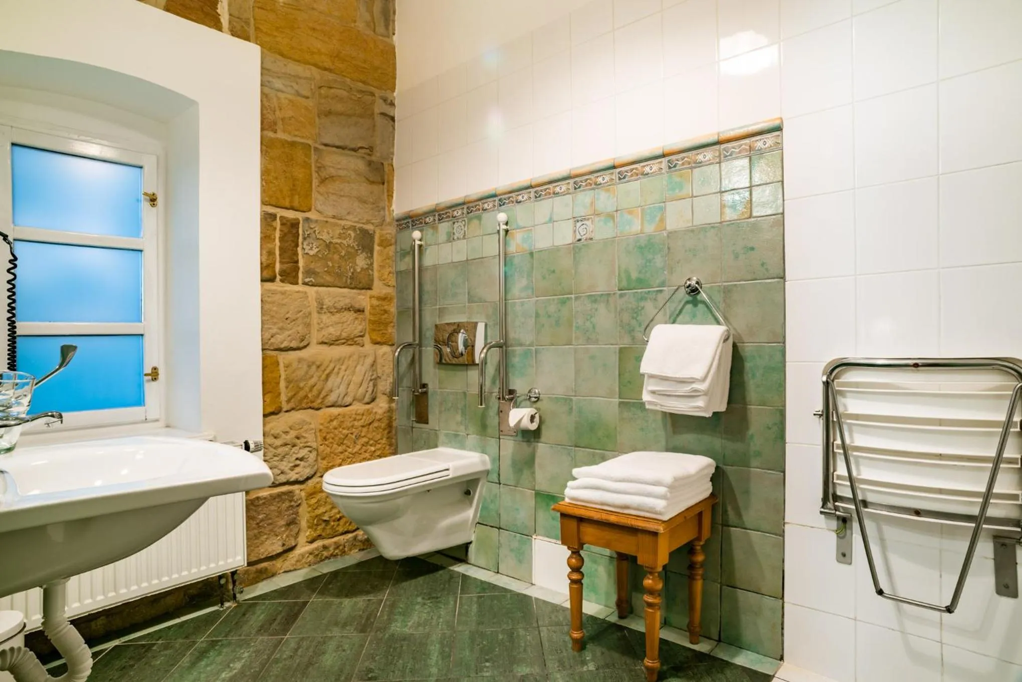 Bathroom in Wellness Hotel Zámeček