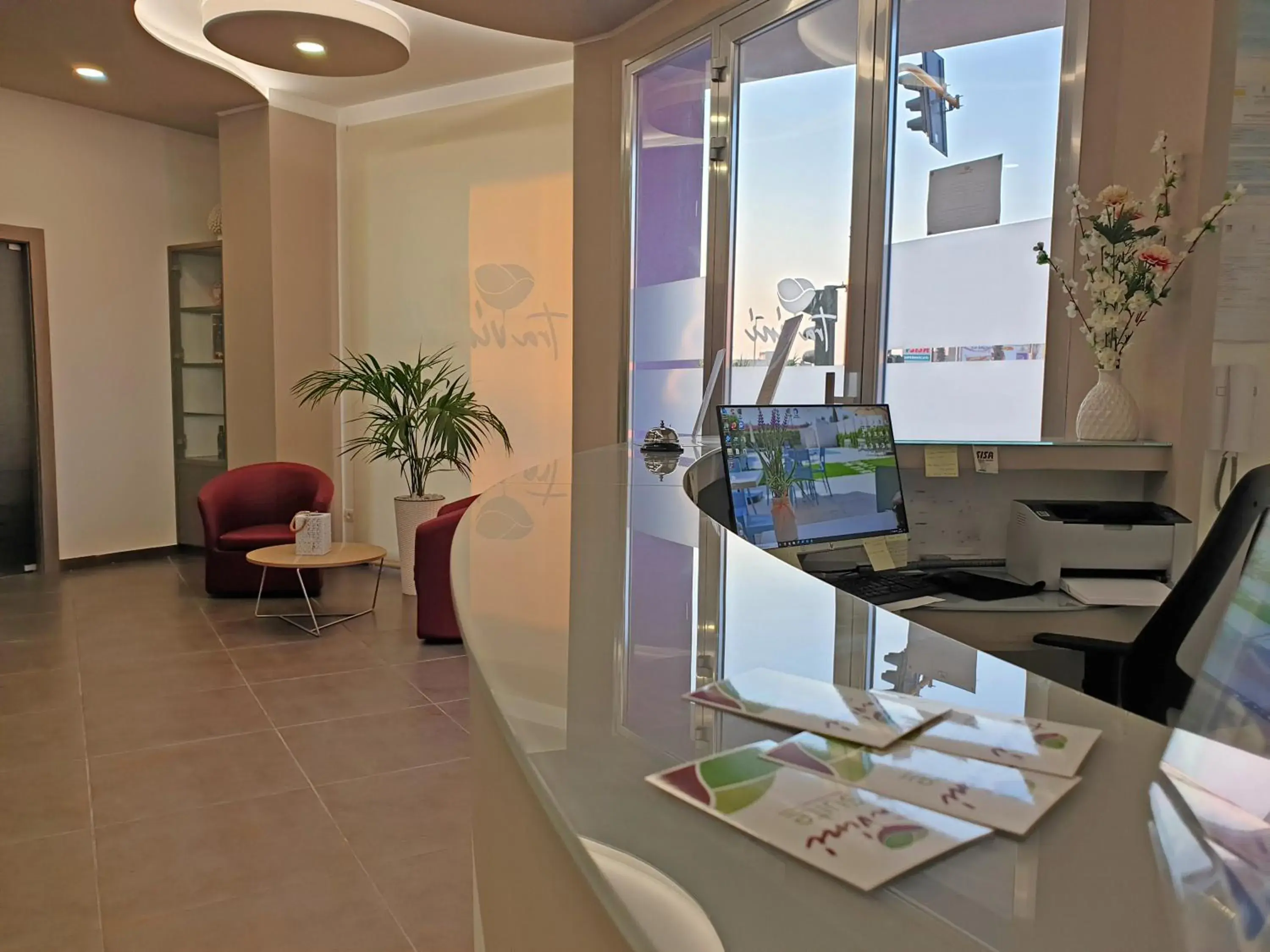 Lobby or reception in Travini Hotel Residence Lobby or reception in Travini Hotel Residence