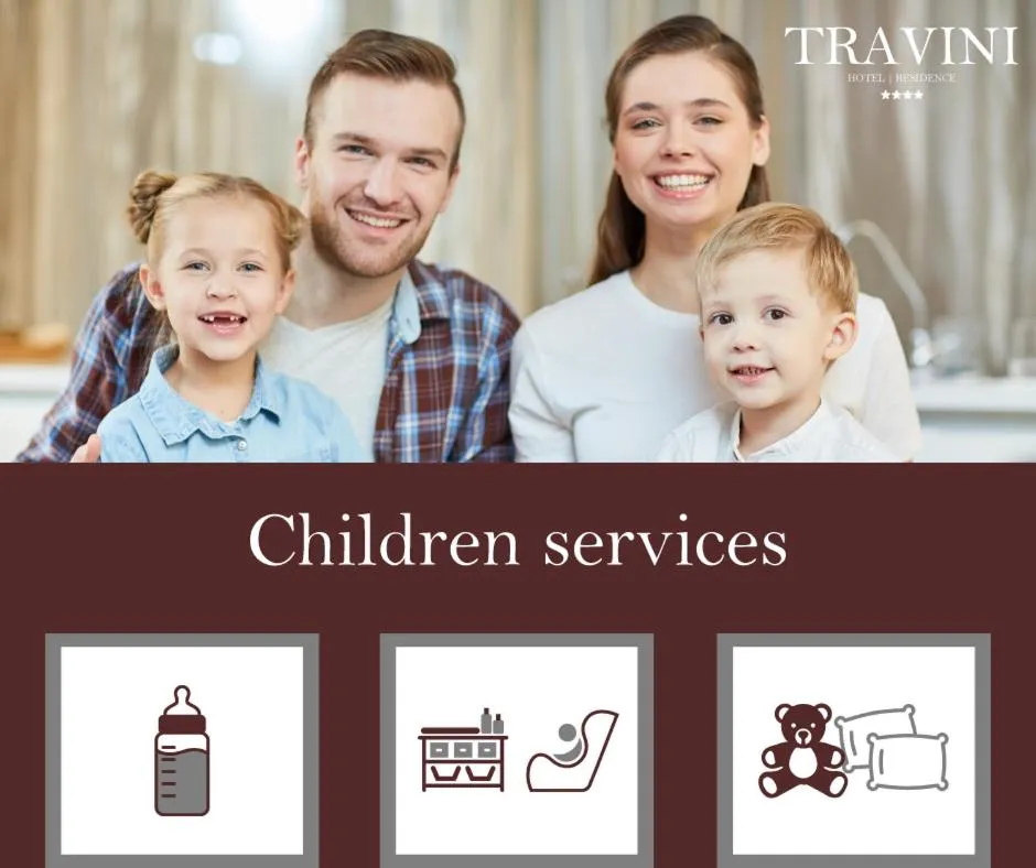 Family in Travini Hotel Residence