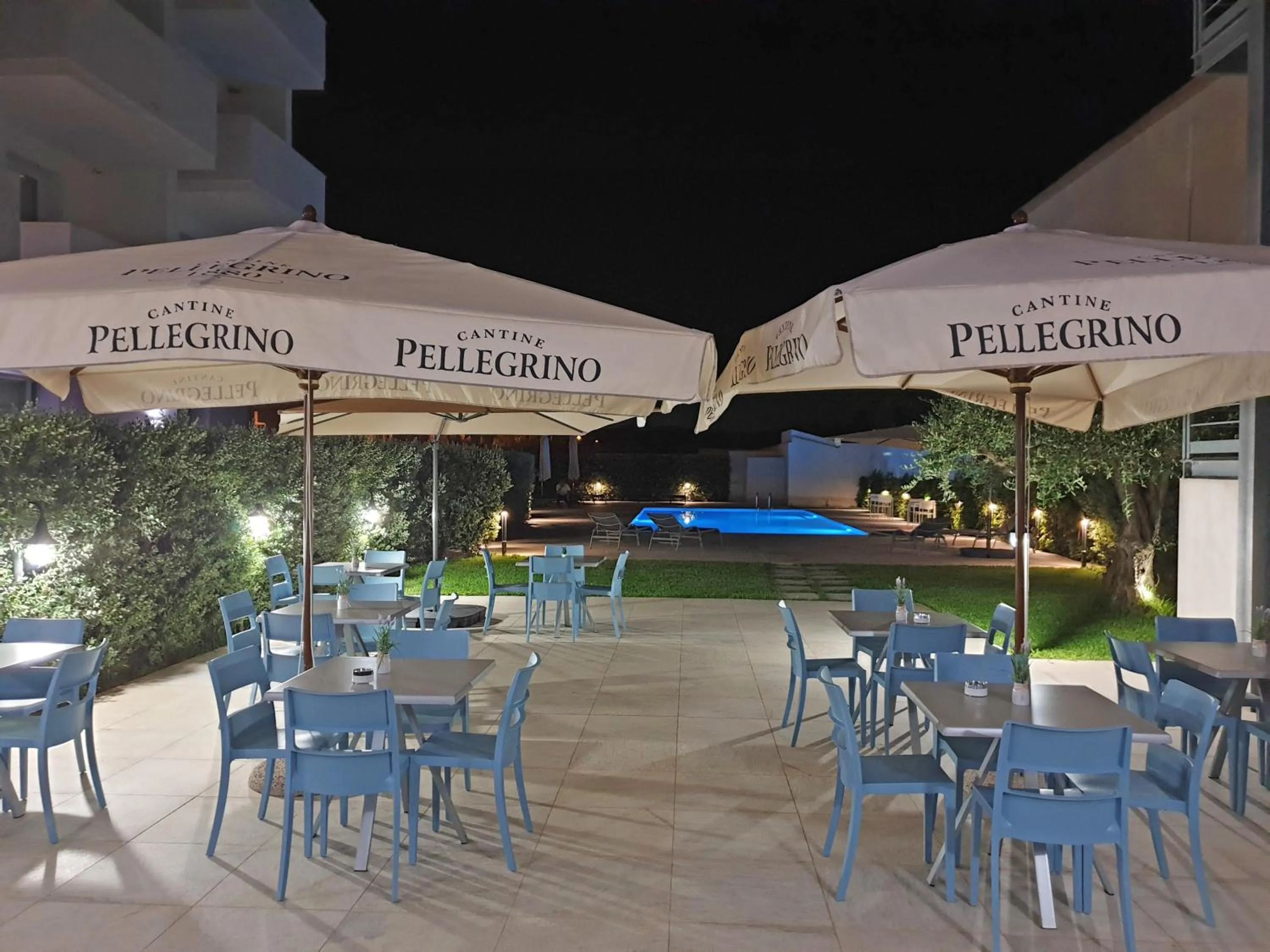 Patio in Travini Hotel Residence