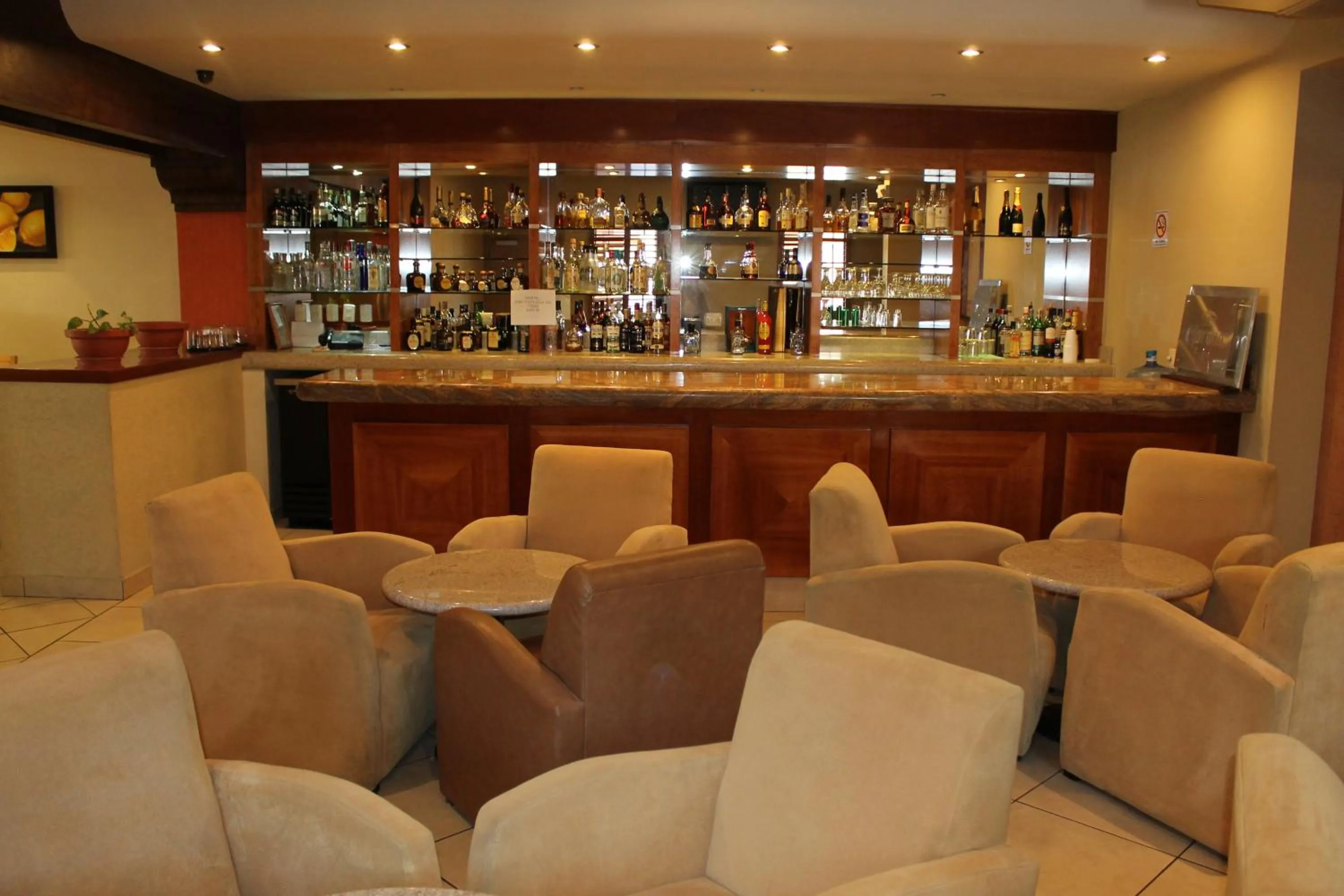 Alcoholic drinks in Hotel Plaza las Quintas