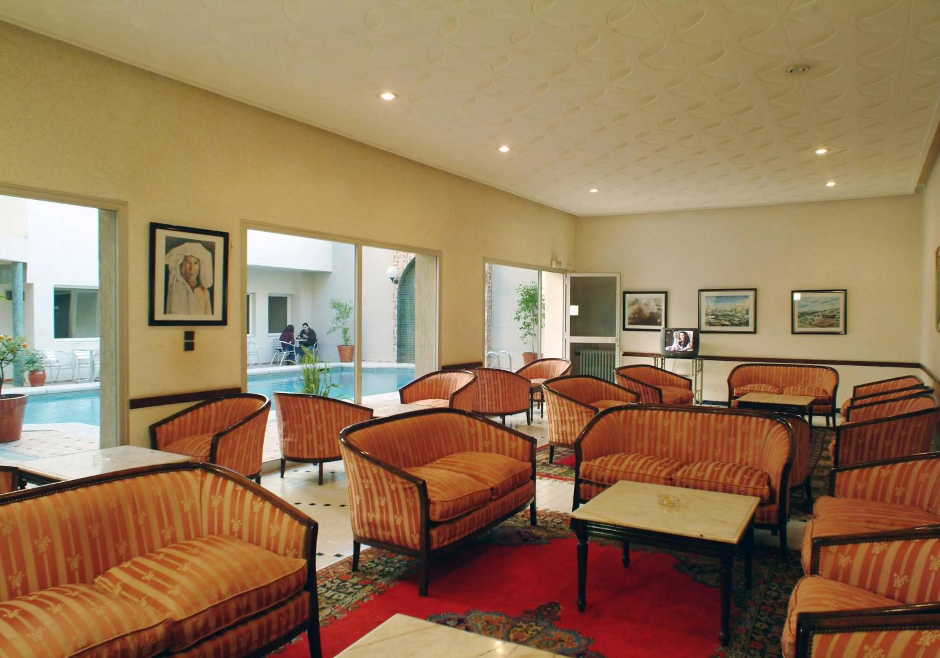 Living room in Hotel Splendid