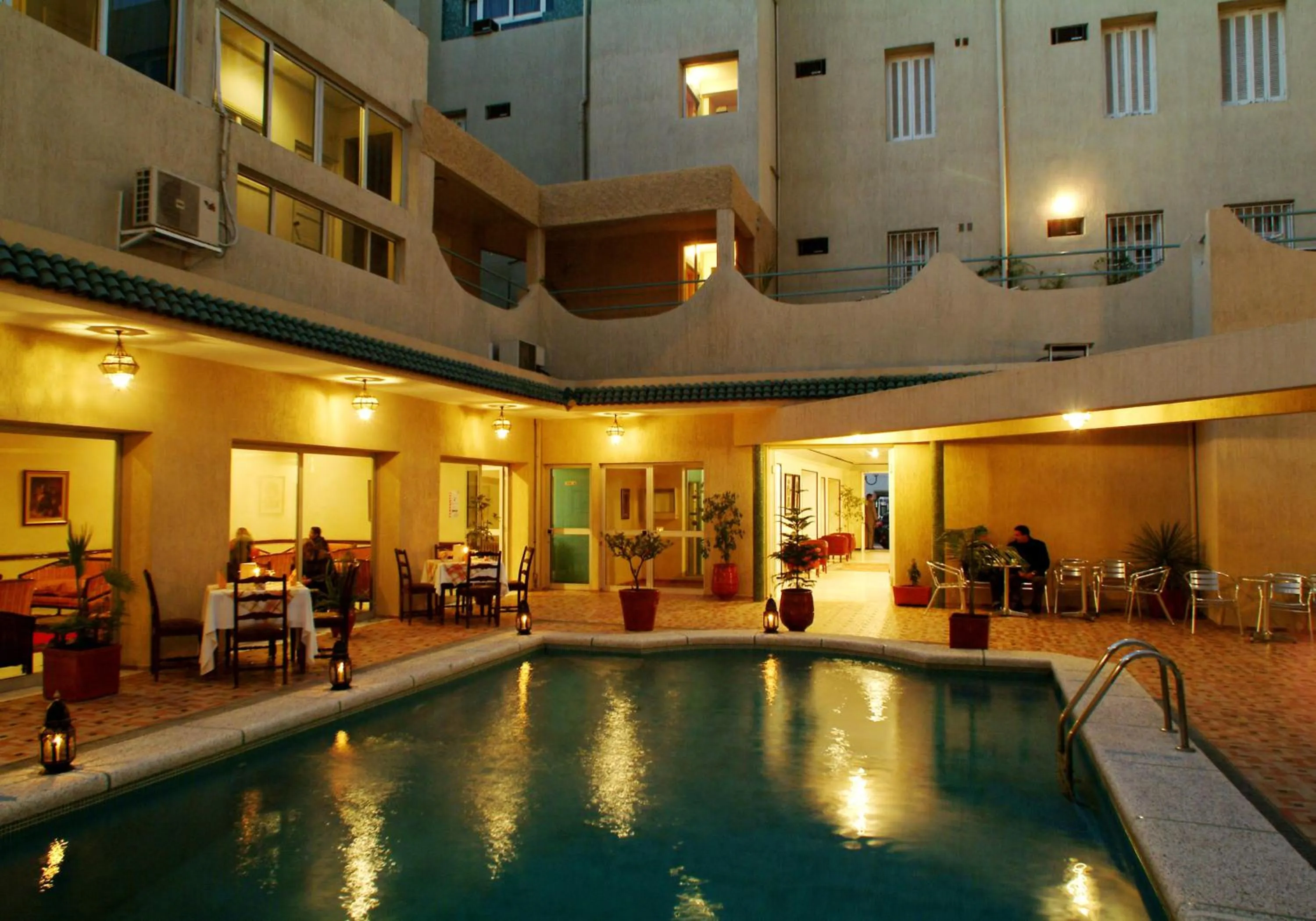 Swimming pool in Hotel Splendid