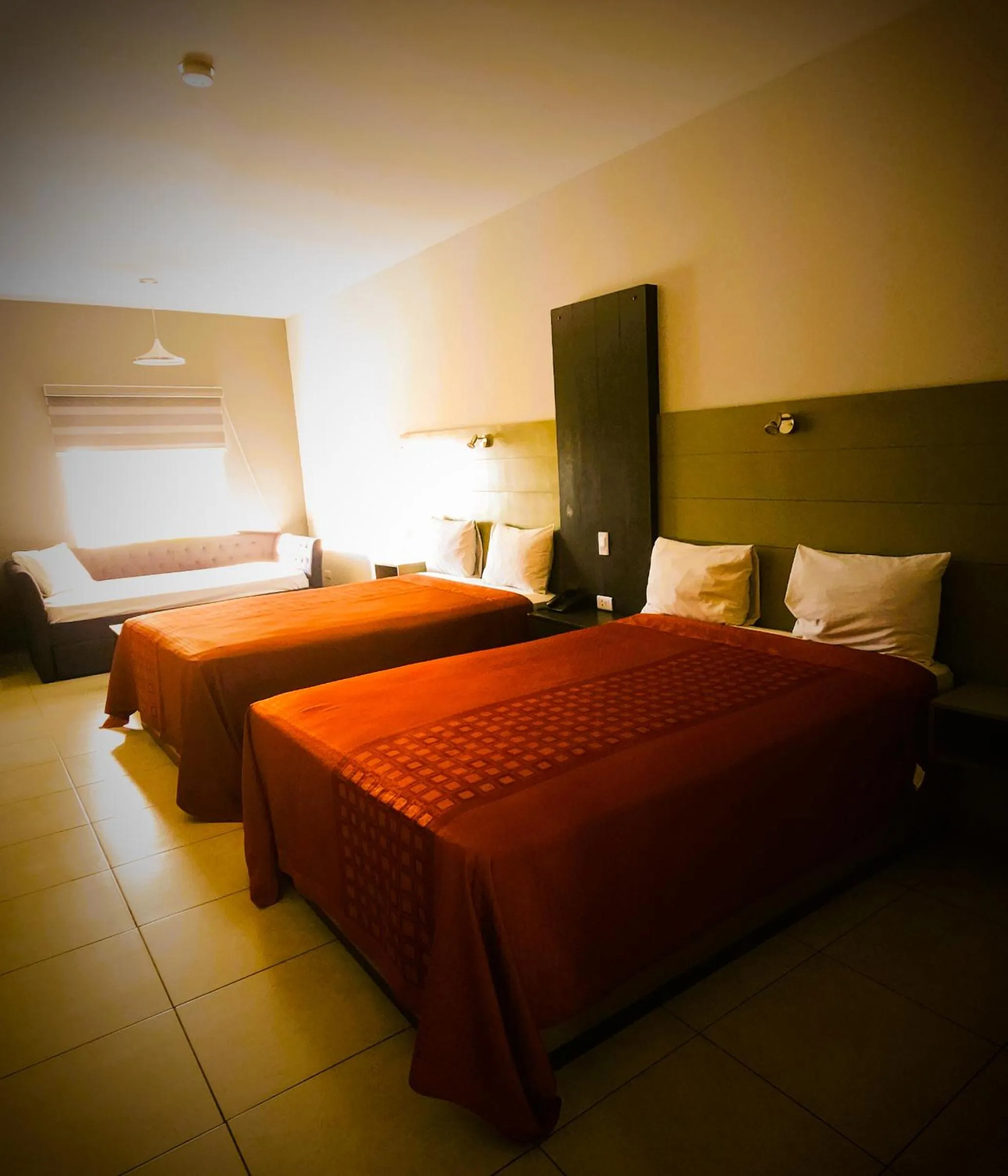 Bed in Hotel Paraiso