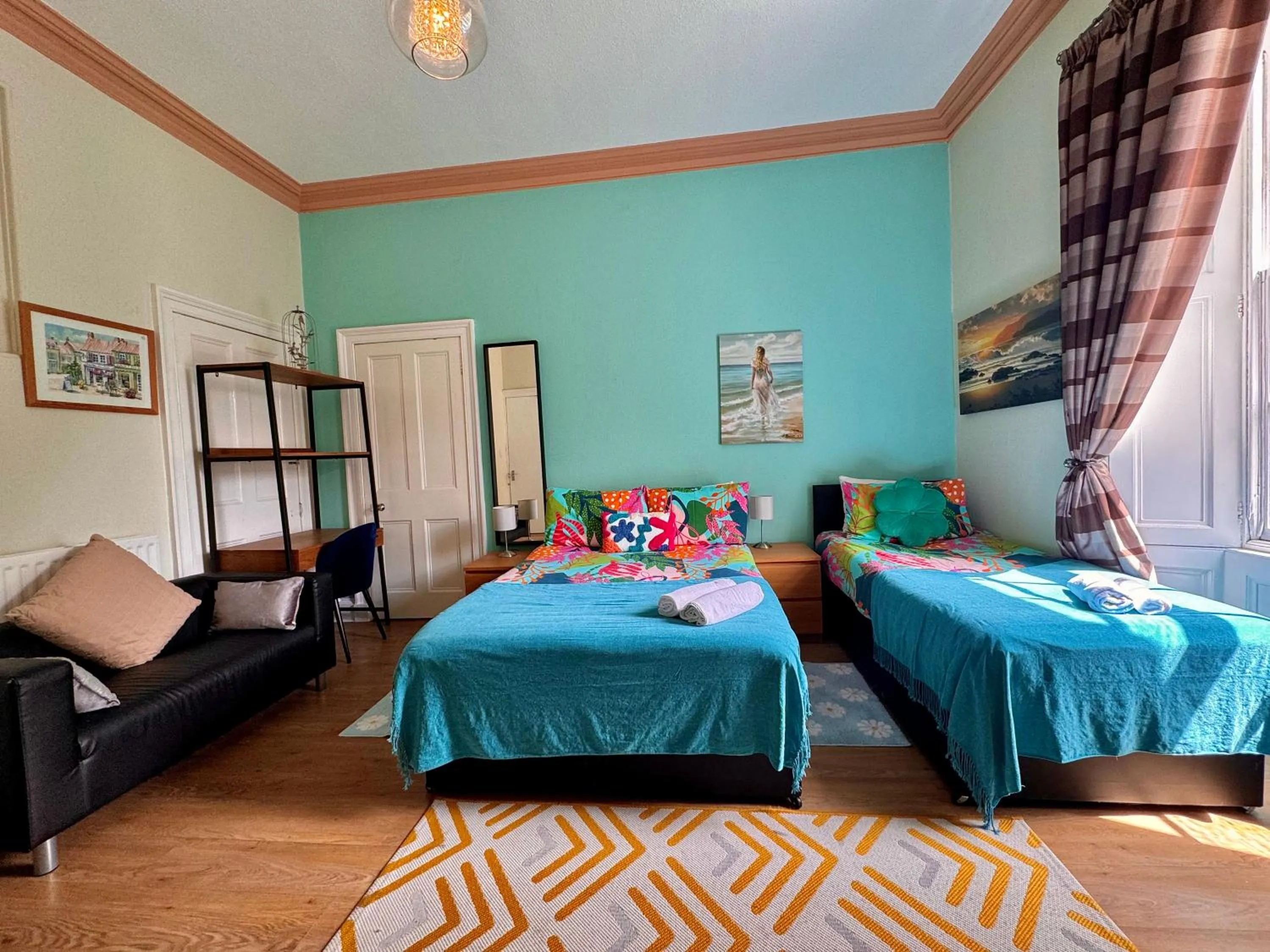 Bed in Apart Bernard Rooms