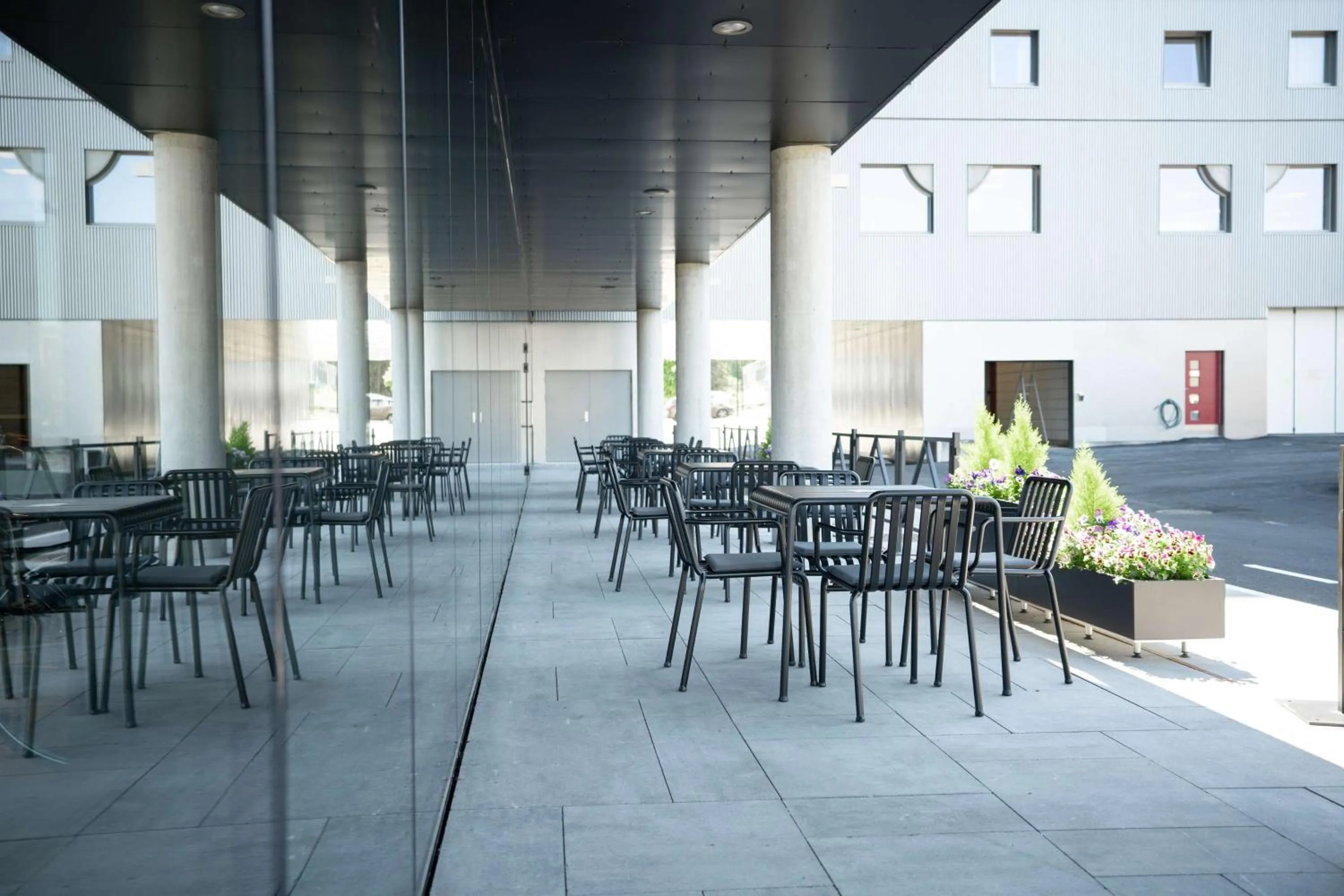 Patio in Scandic Hamar