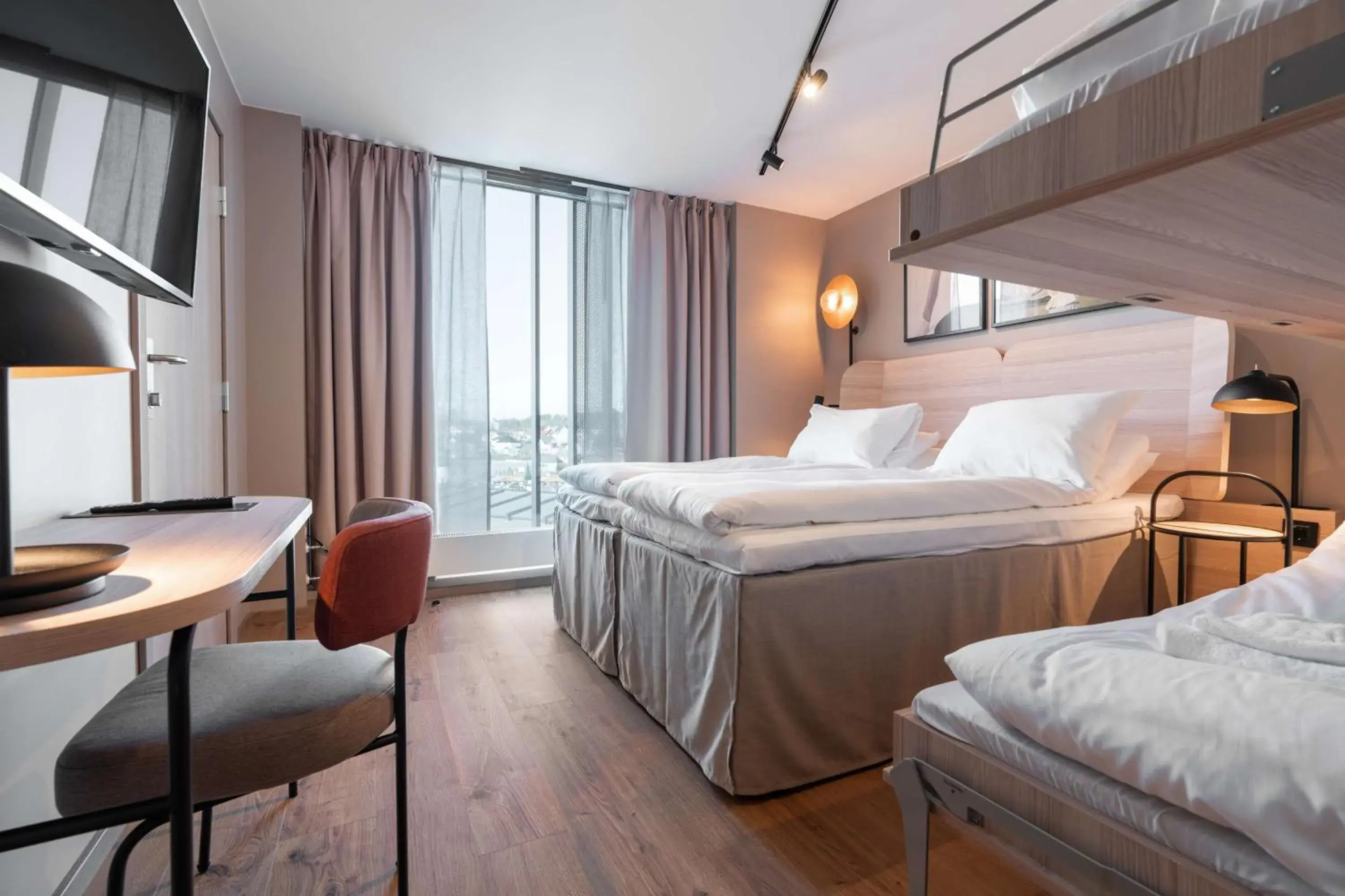 Bedroom, Bed in Scandic Hamar Bedroom, Bed in Scandic Hamar