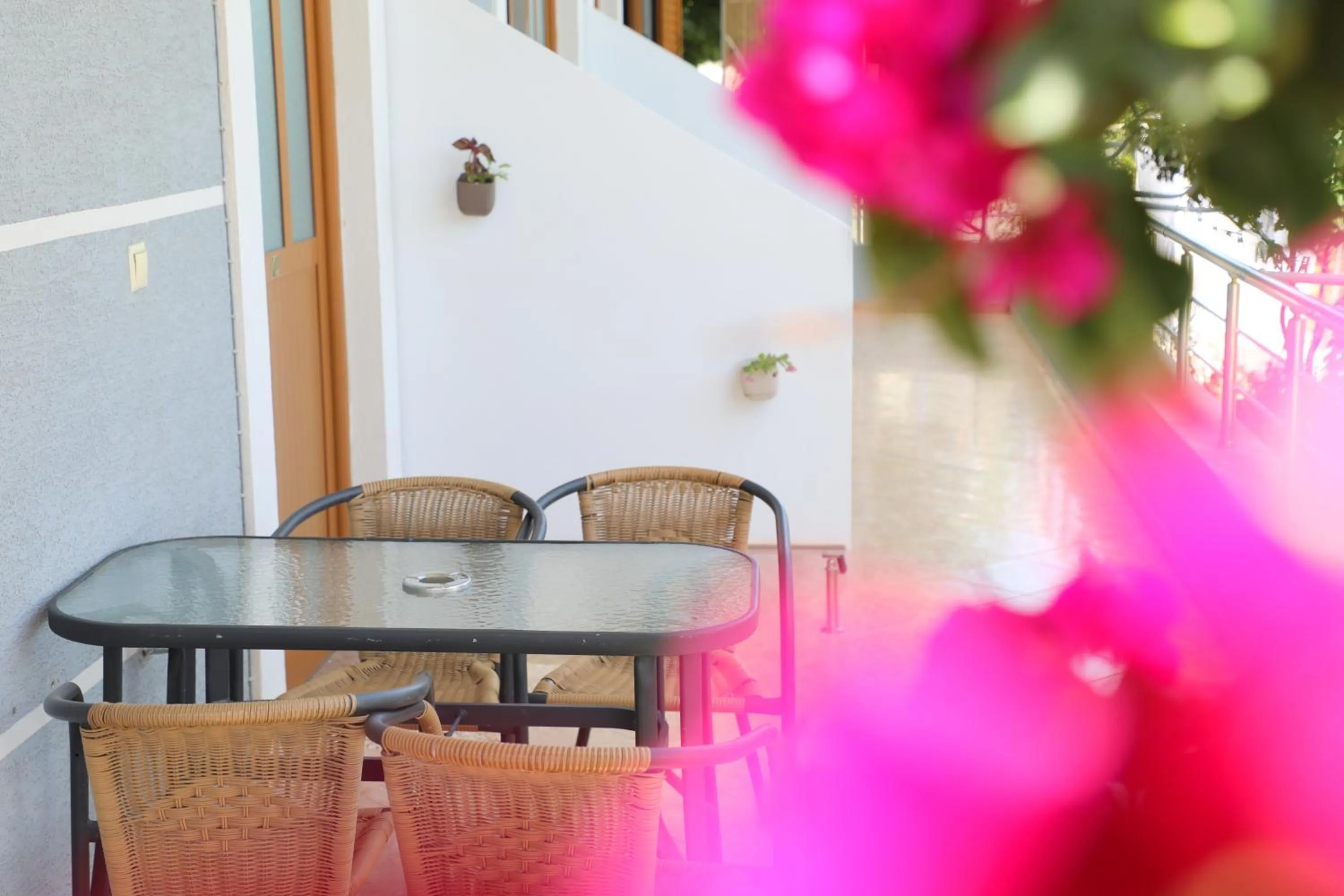 Balcony/Terrace in Hotel Milo Ksamil