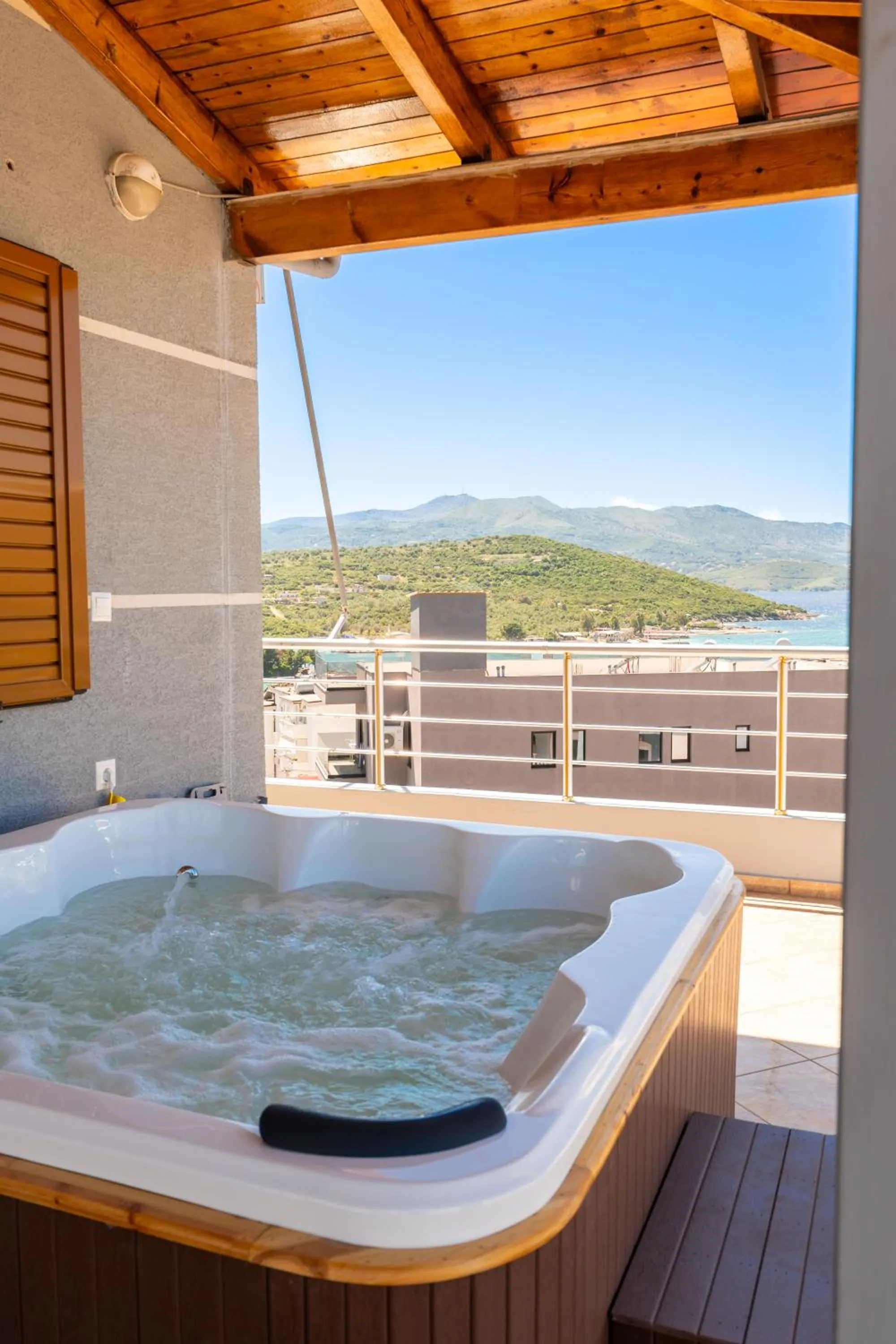 Natural landscape in Hotel Milo Ksamil