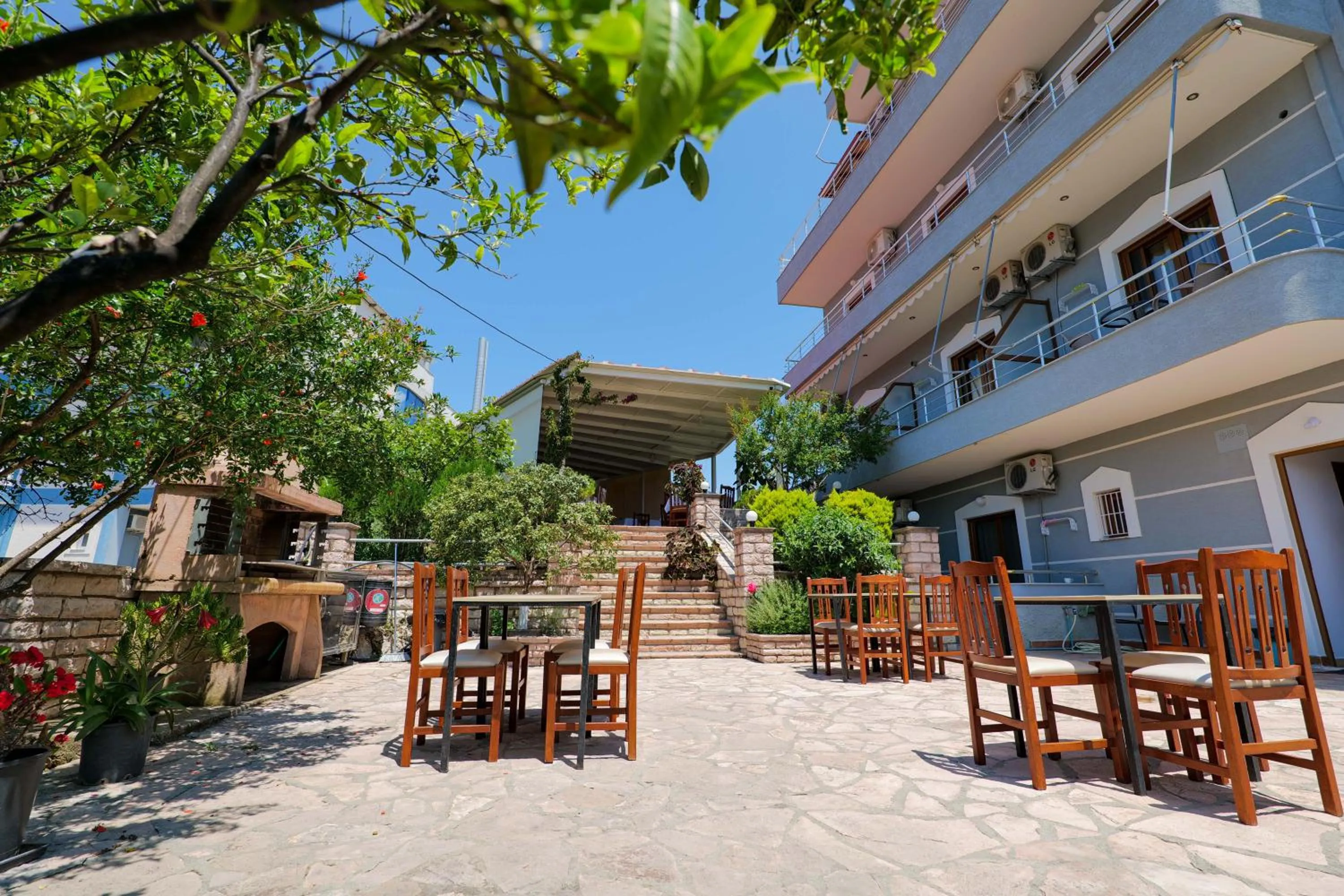 Property building in Hotel Milo Ksamil
