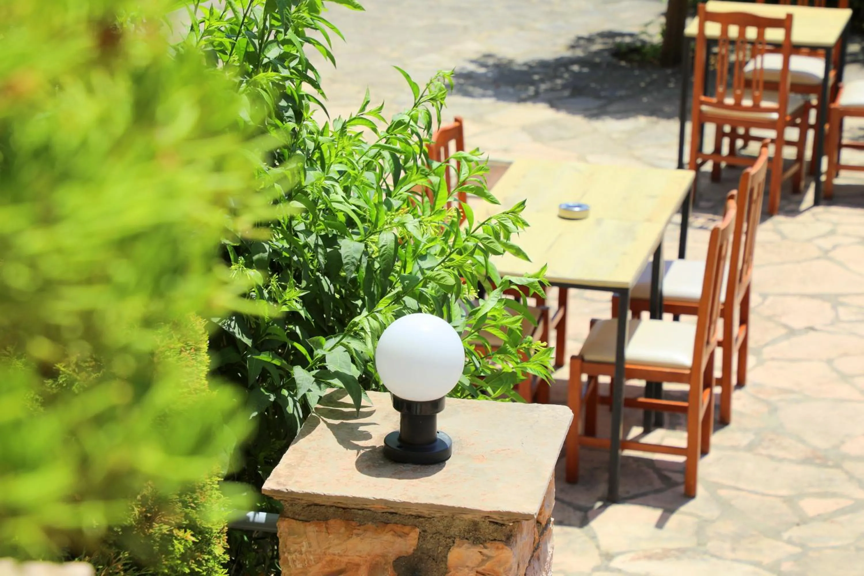 Garden in Hotel Milo Ksamil