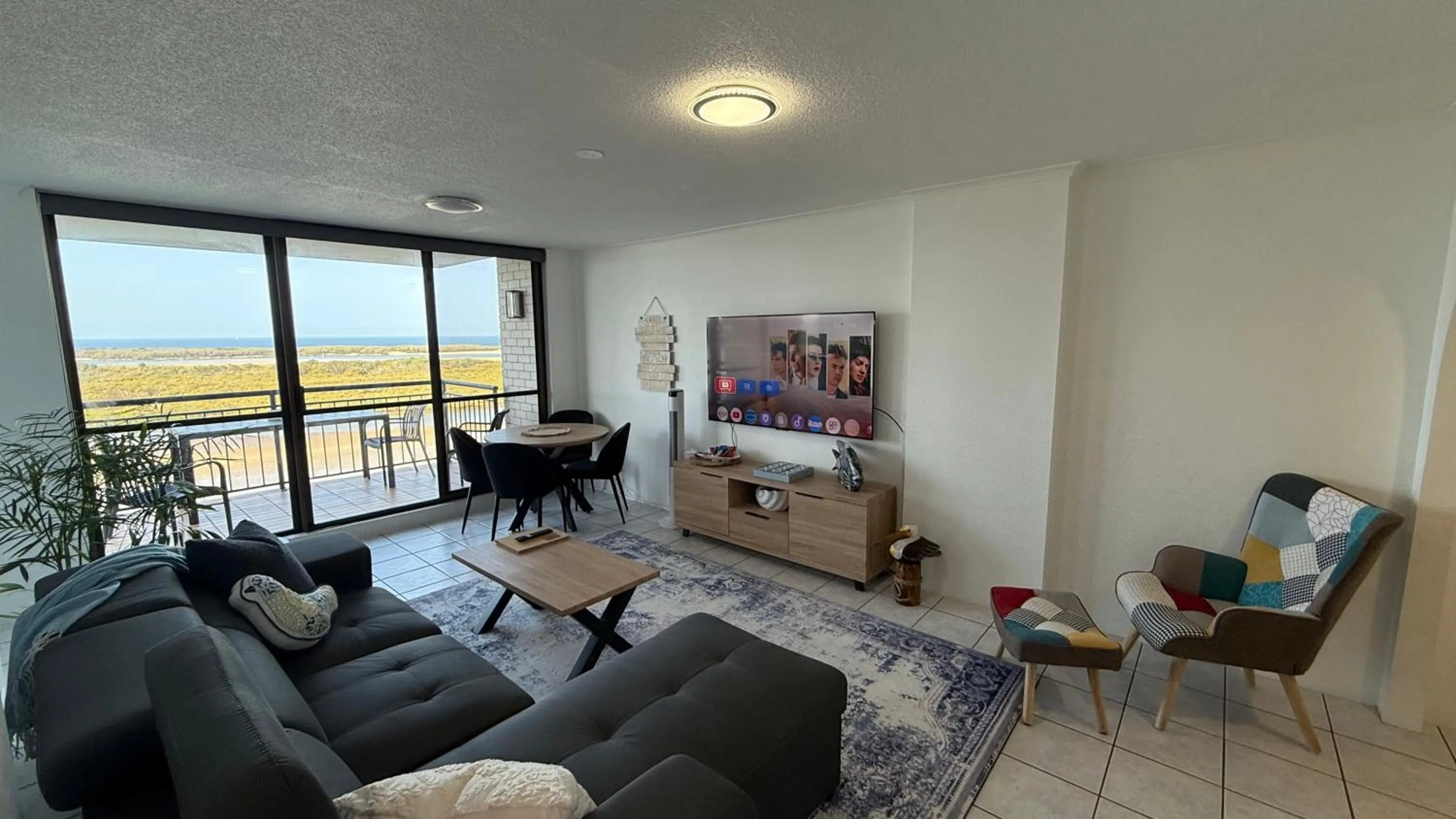 Living room in Banyandah Towers