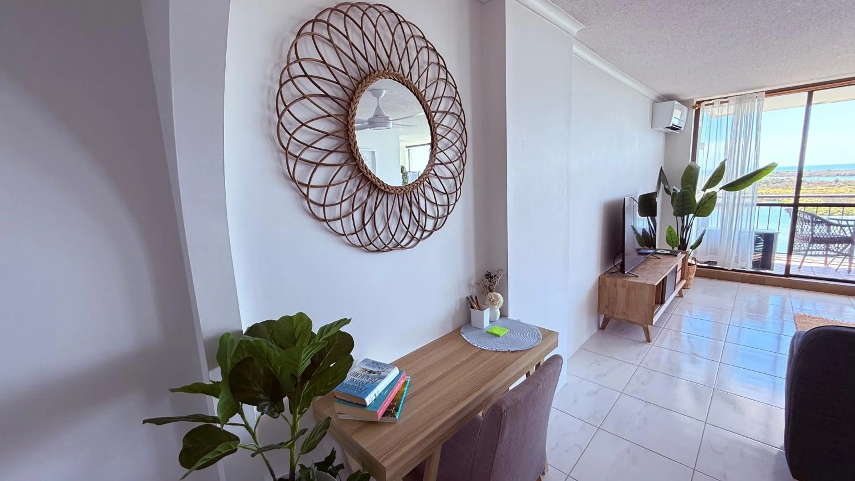 Seating area in Banyandah Towers